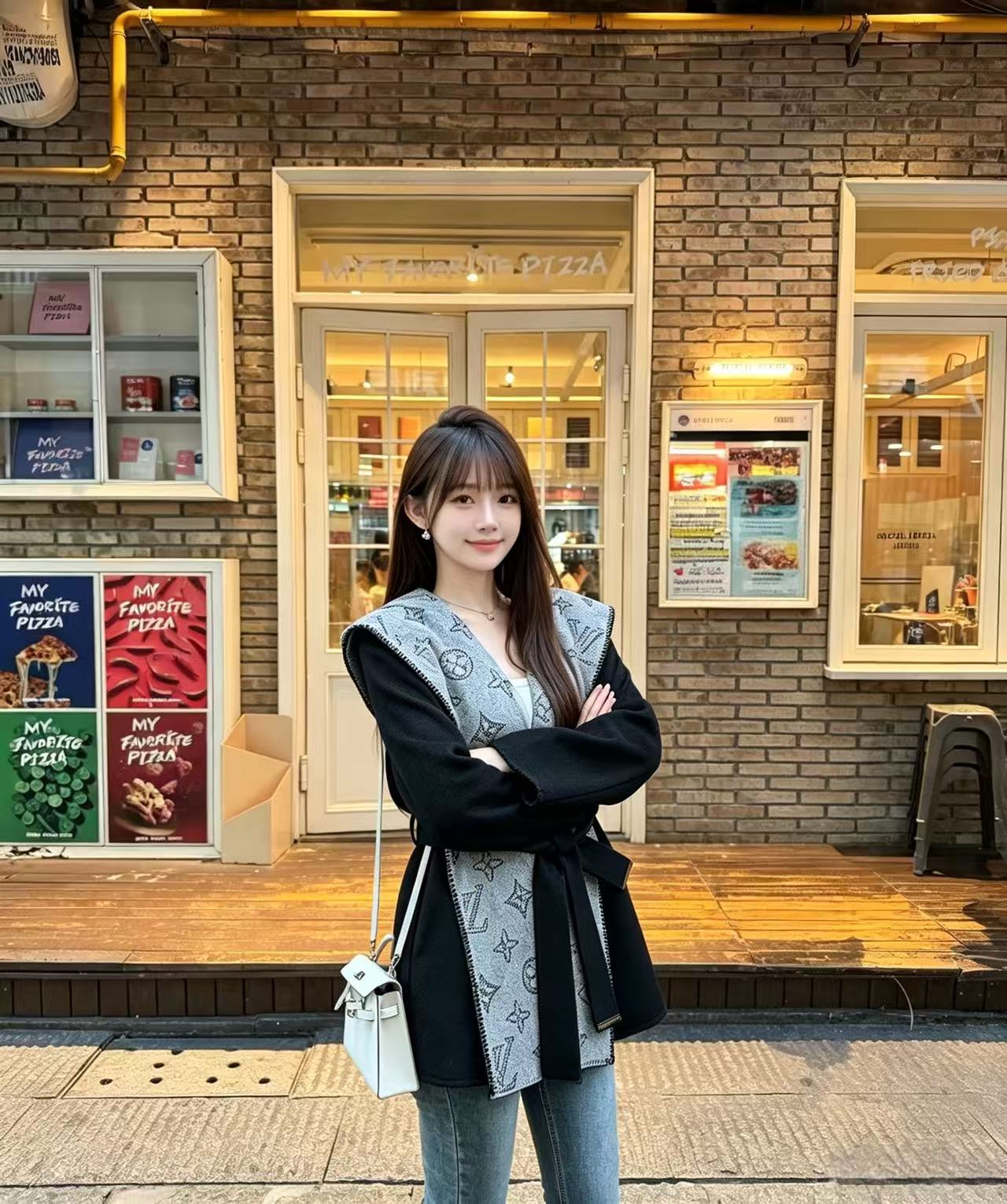 LV レースアップ カシミヤコート【50％割引+送料無料】