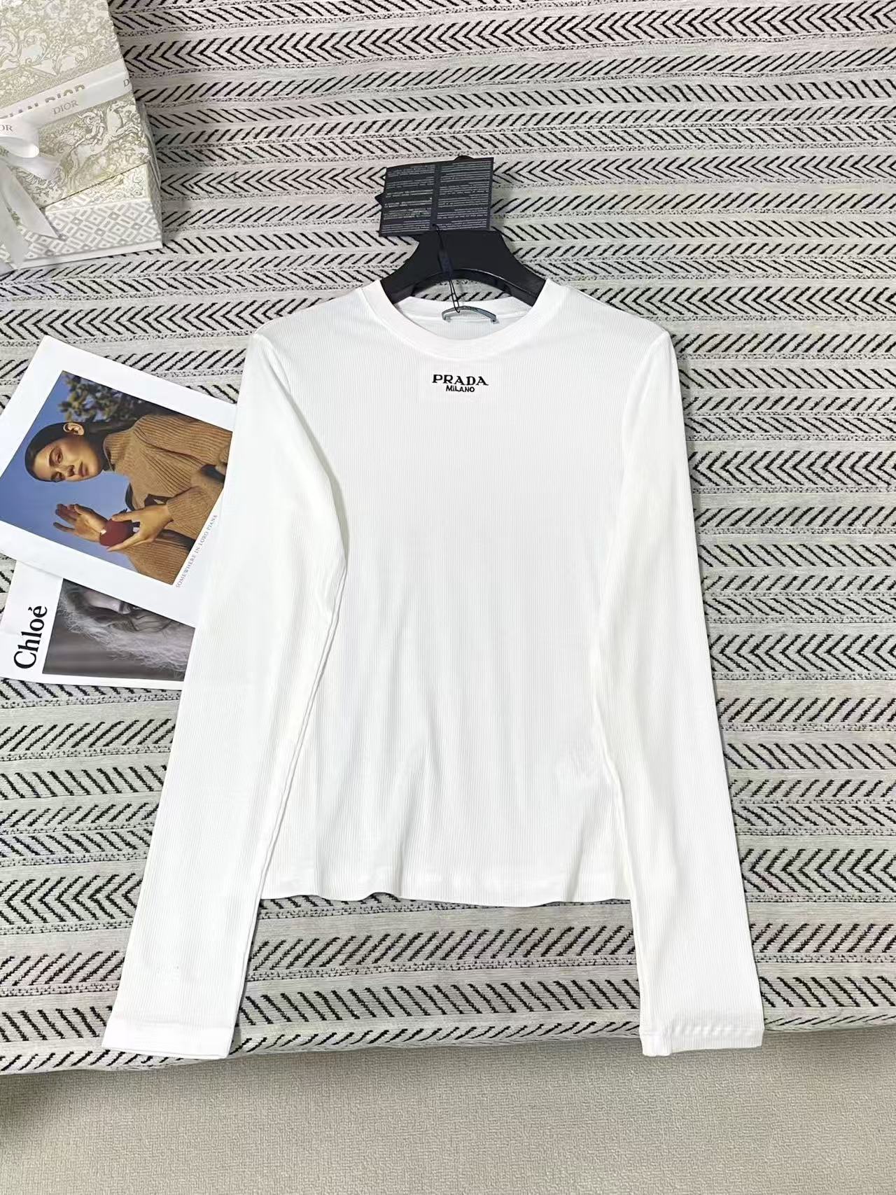 PR4DA 三角ロゴ長袖Tシャツ【50％割引+送料無料】