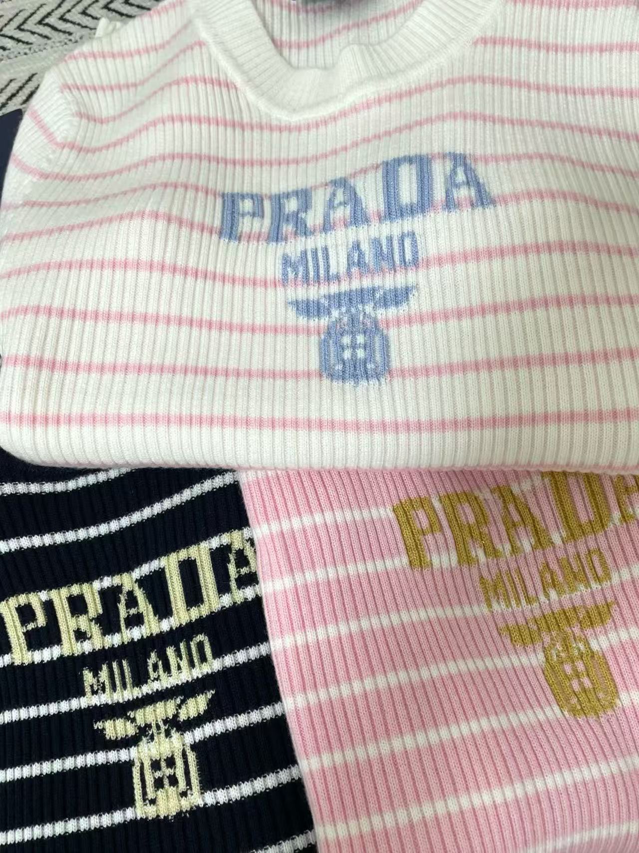 PR4DA ストライプレターセーター【50％割引+送料無料】