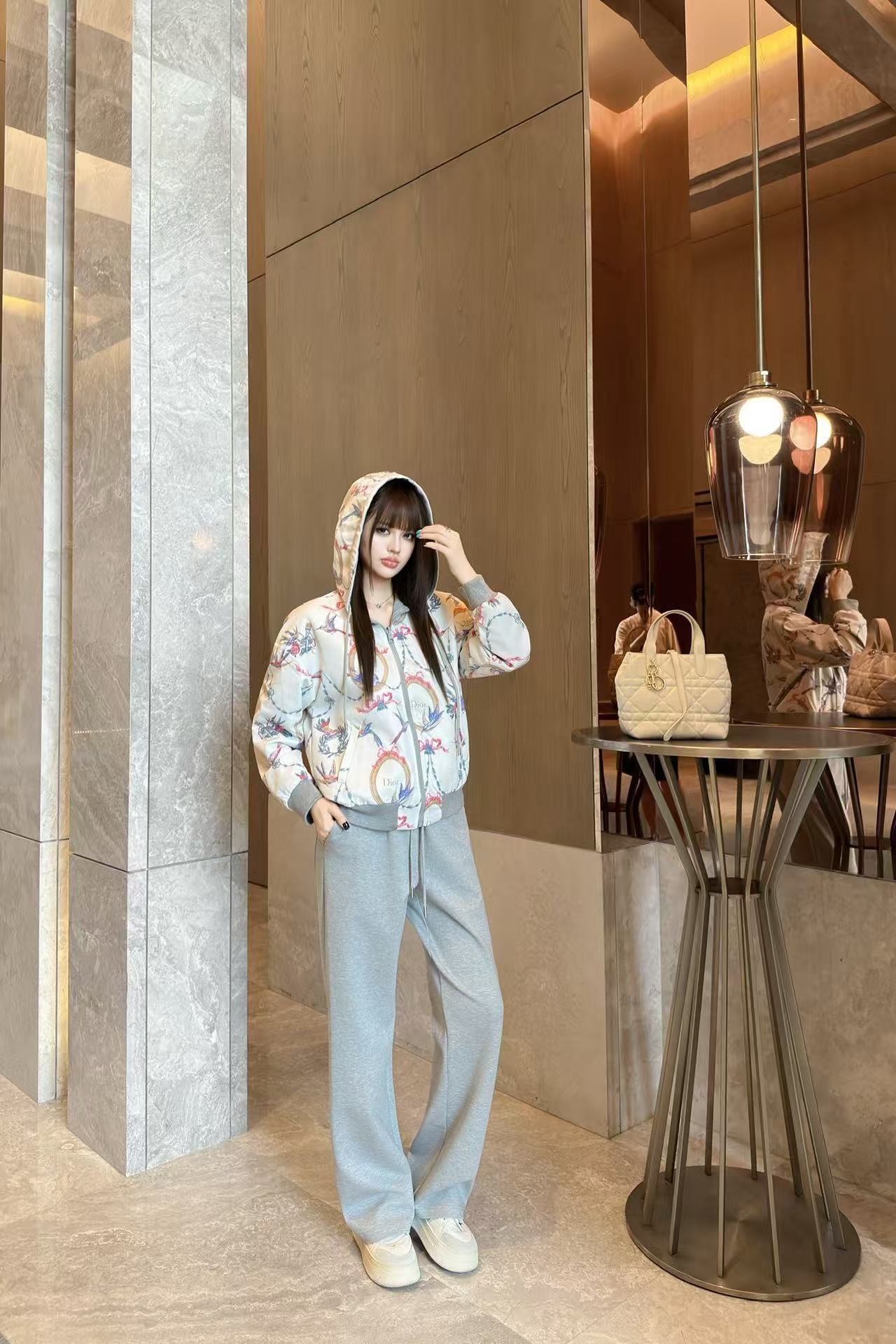 DIOR リバーシブルジャケット＆パンツ セットアップ【50％割引+送料無料】