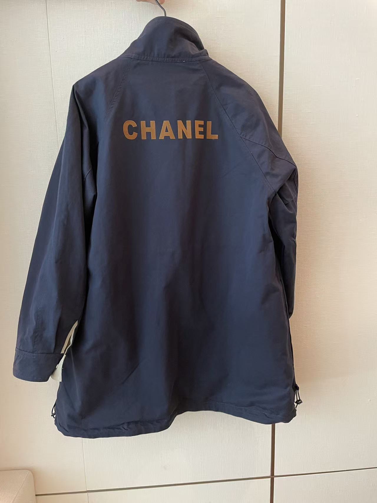 CHANEL ダブルCポケット付きロングコート【50％割引+送料無料】