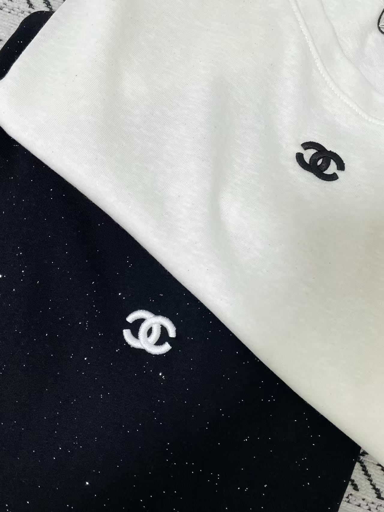 CHANE1 ダブルC 長袖Tシャツ【50％割引+送料無料】