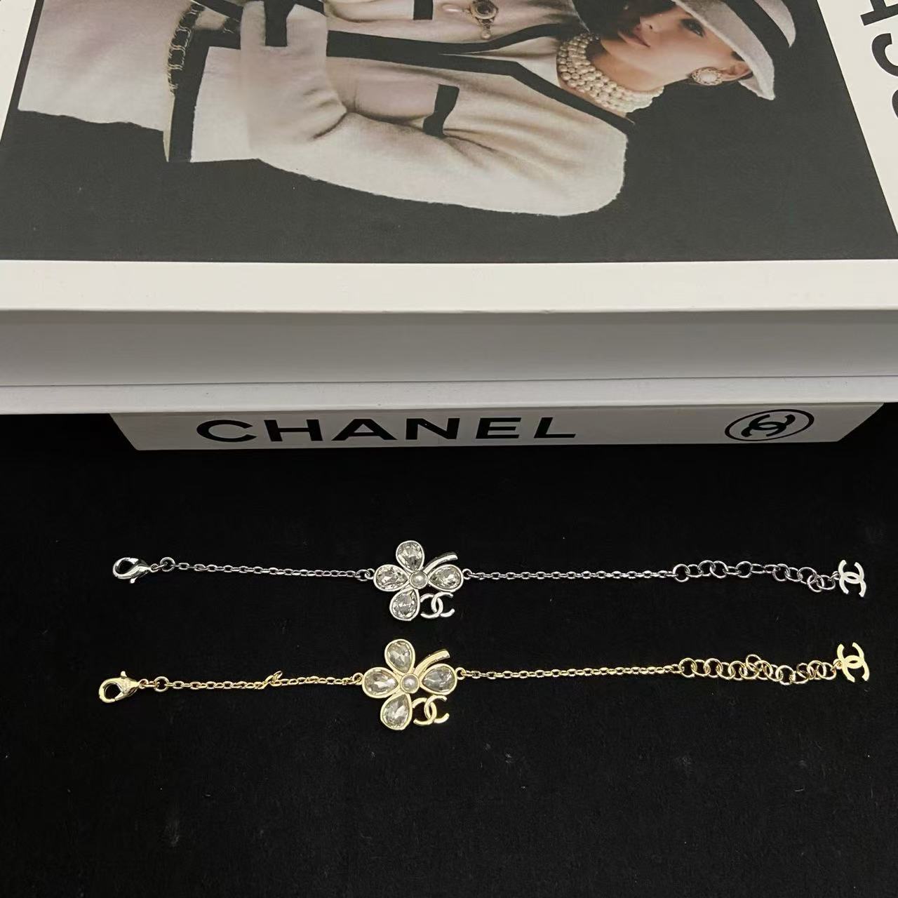CHANEL ダブルC ダイヤモンドブレスレット【50％割引+送料無料】