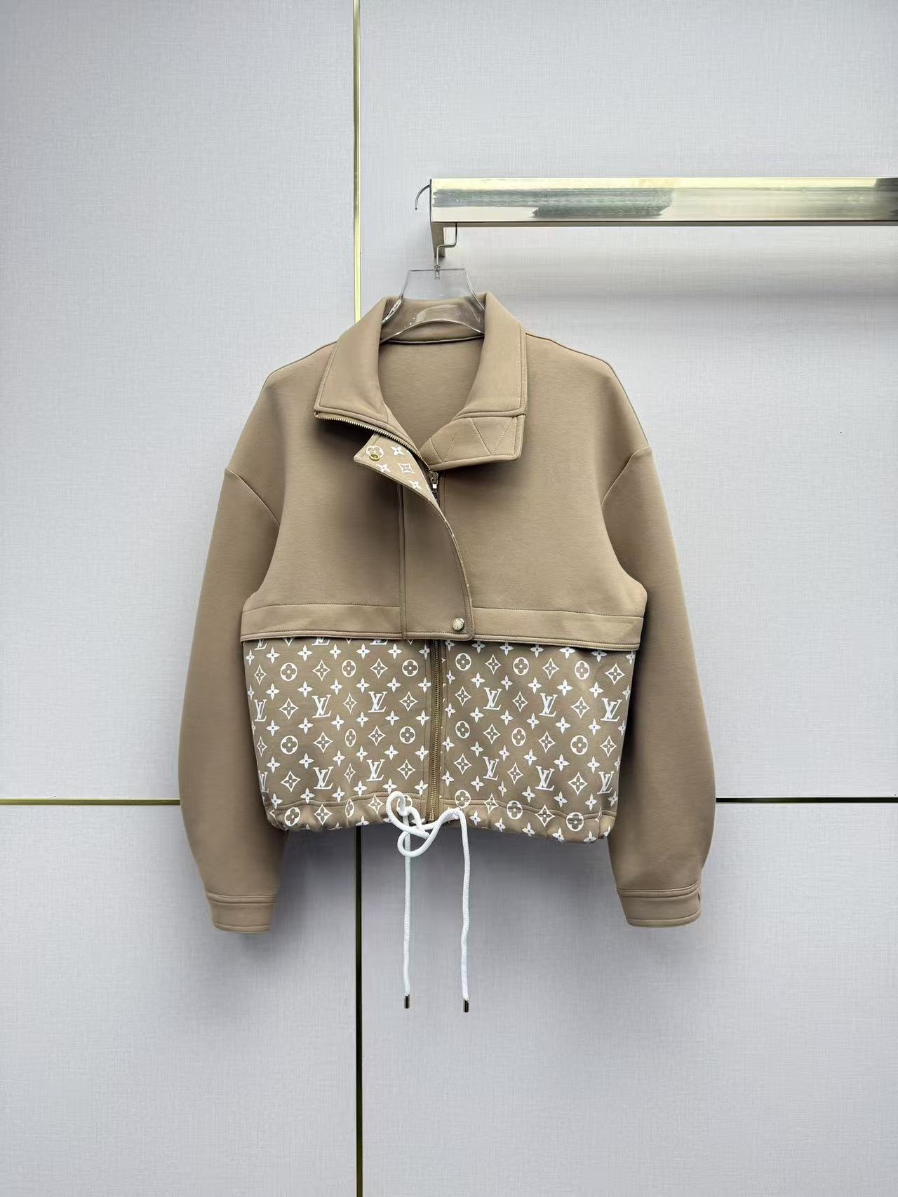 LV ジップアップ・プリントジャケット【50％割引+送料無料】