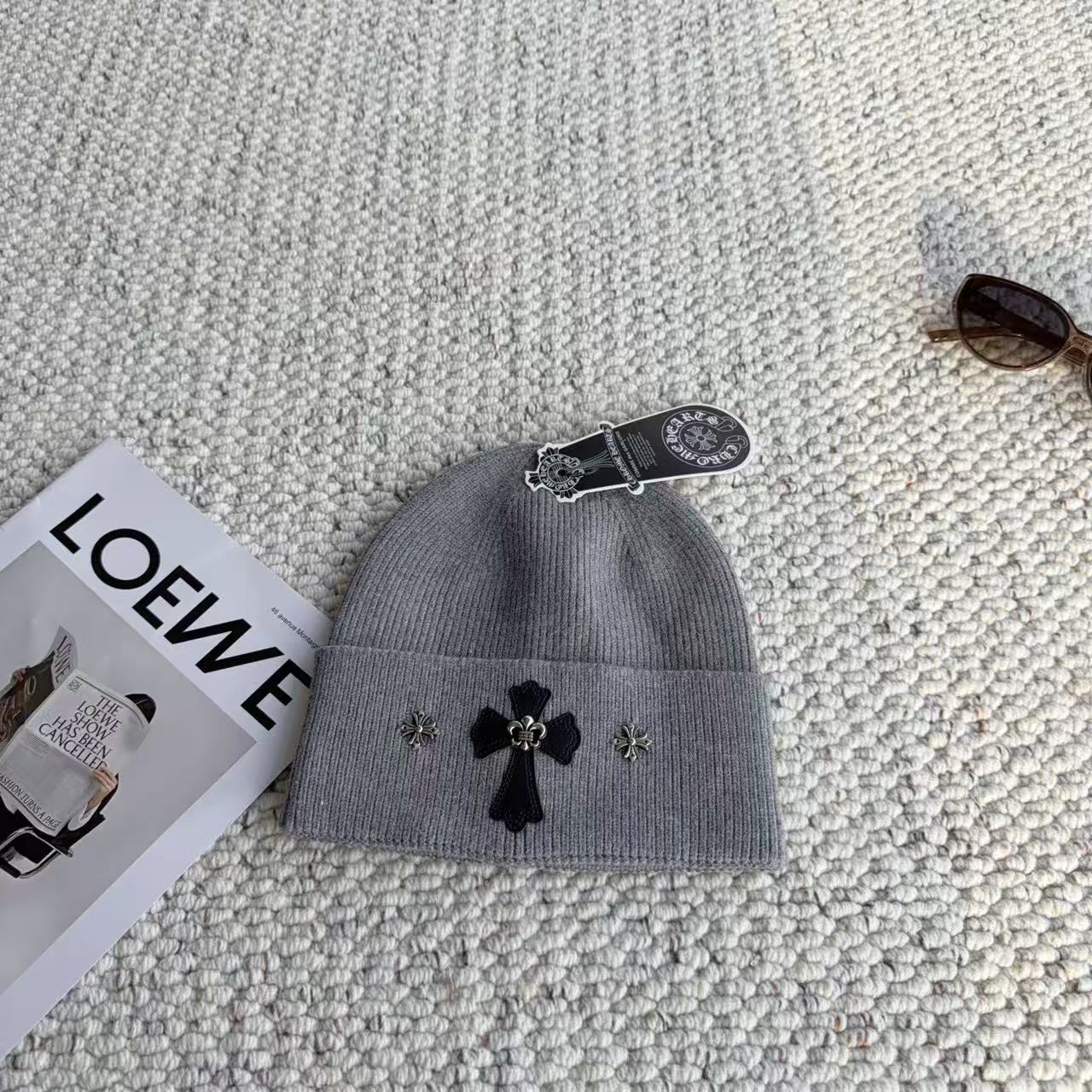 Chrome Hearts ウールニット帽【50％割引+送料無料】
