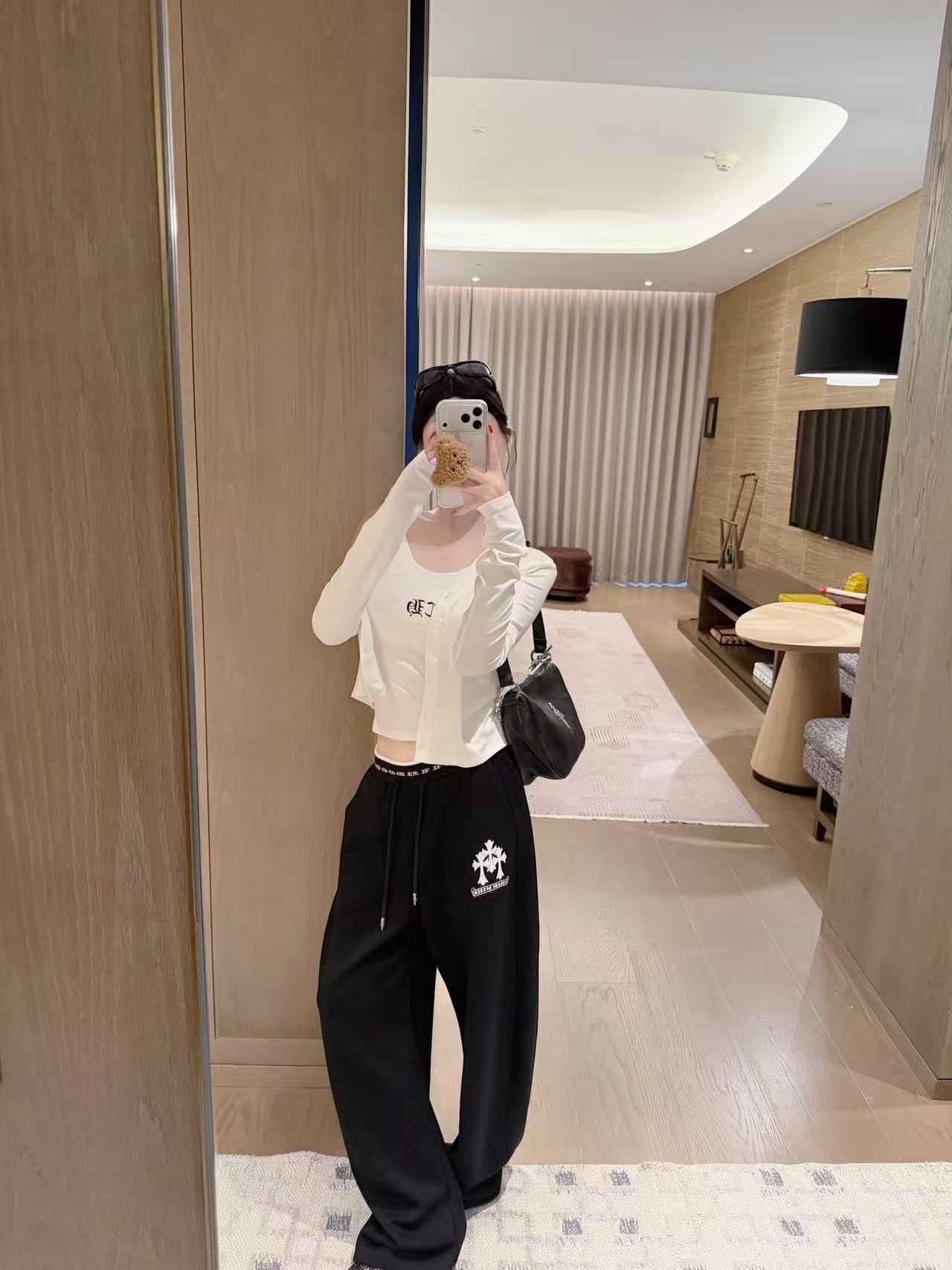 Chrome Hearts ベスト・カーディガン・パンツ 3点セット【50％割引+送料無料】