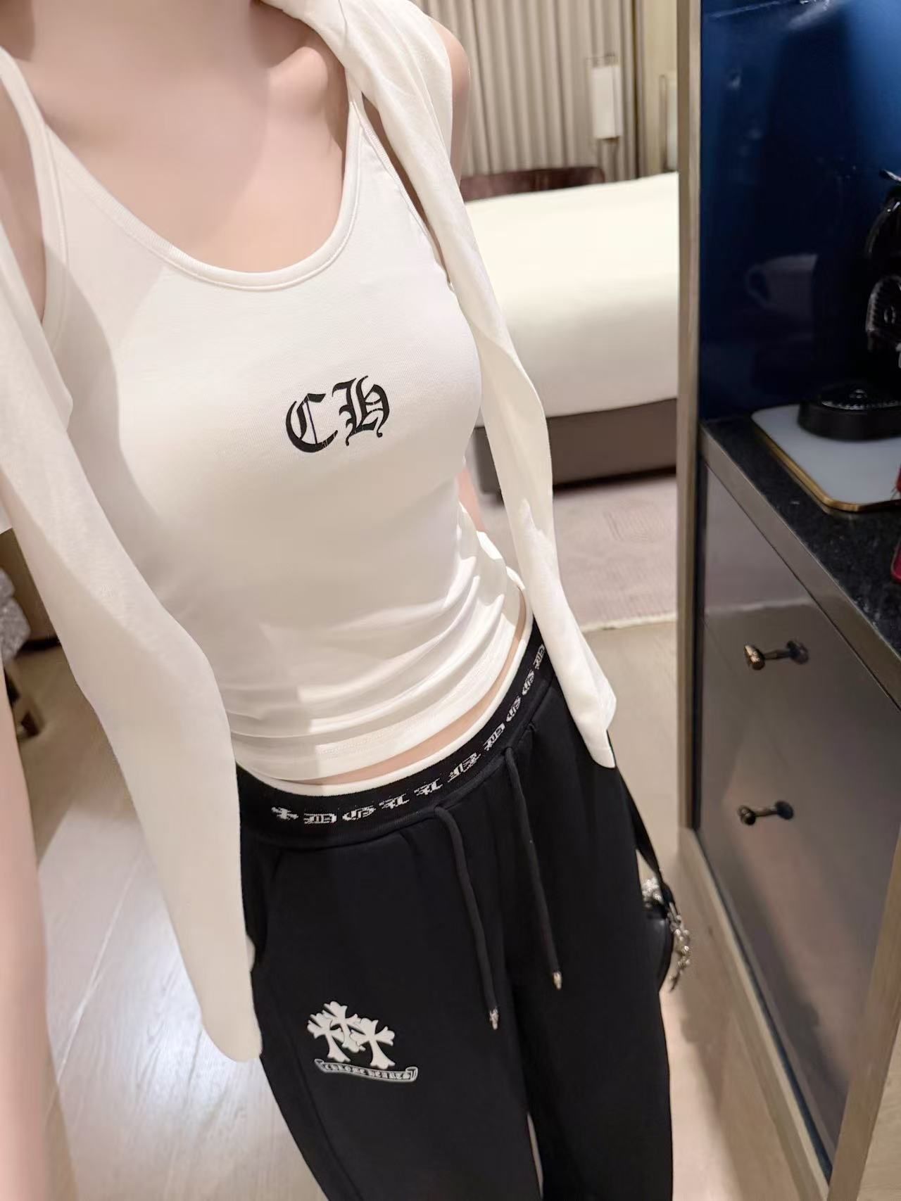 Chrome Hearts ベスト・カーディガン・パンツ 3点セット【50％割引+送料無料】