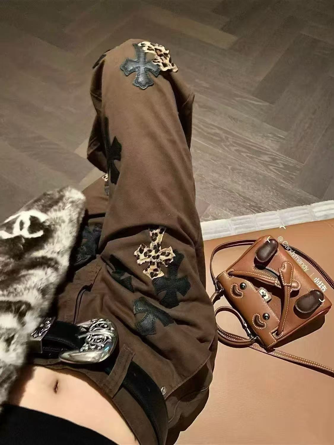 Chrome Hearts 十字架デニムパンツ【50％割引+送料無料】