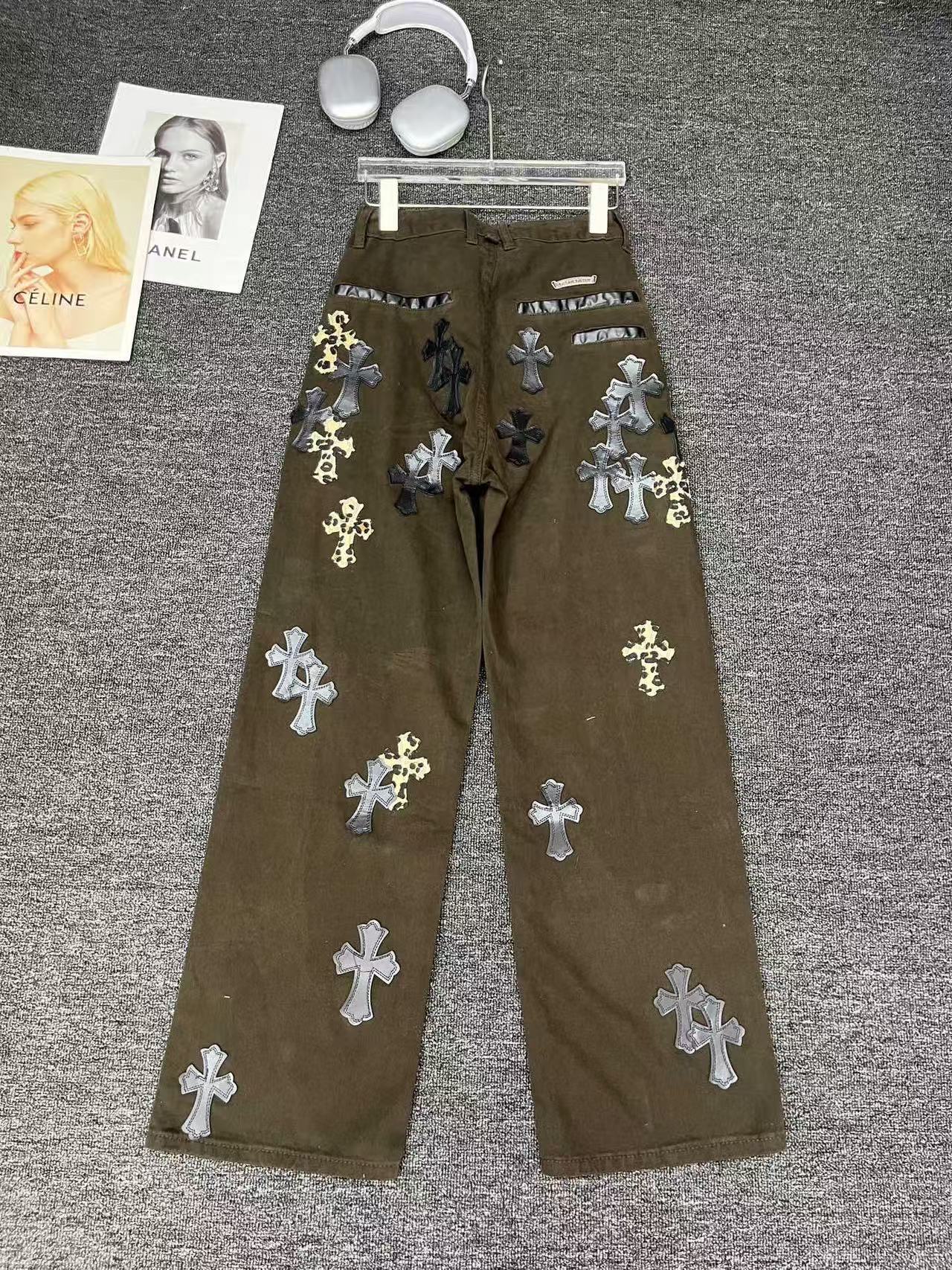 Chrome Hearts 十字架デニムパンツ【50％割引+送料無料】