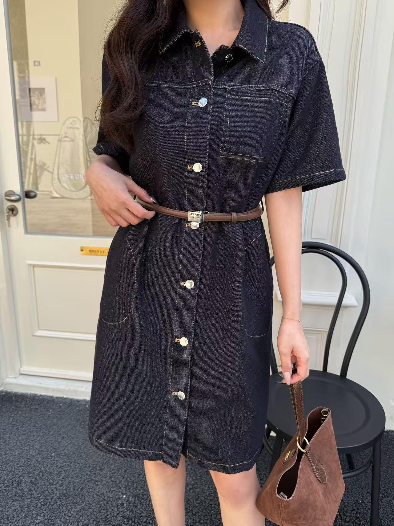 PR4DA デニムワンピース【50％割引+送料無料】