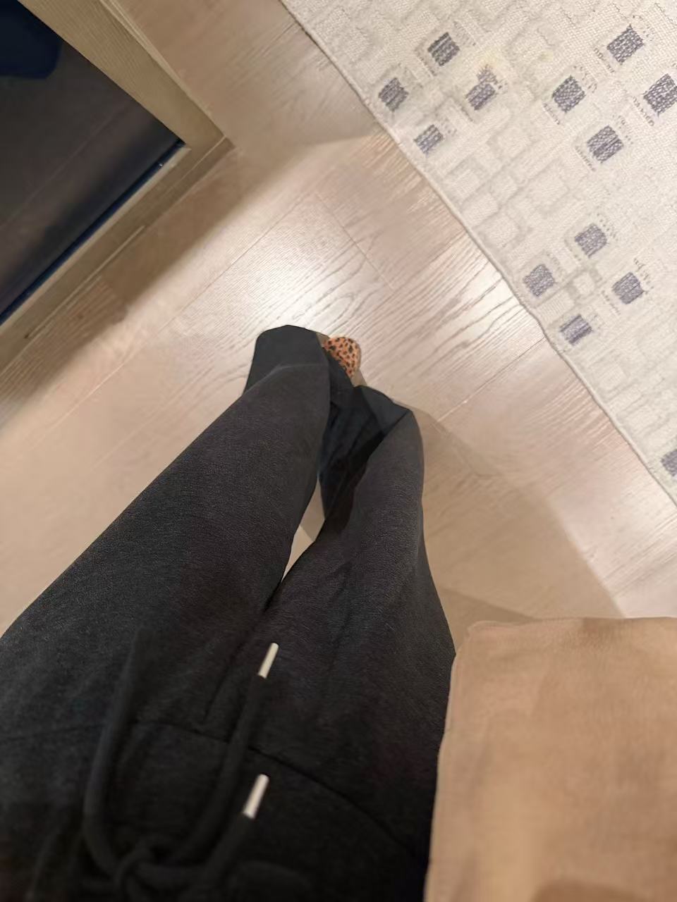 CHANE1 シンプルダブルCカジュアルパンツ【50％割引+送料無料】