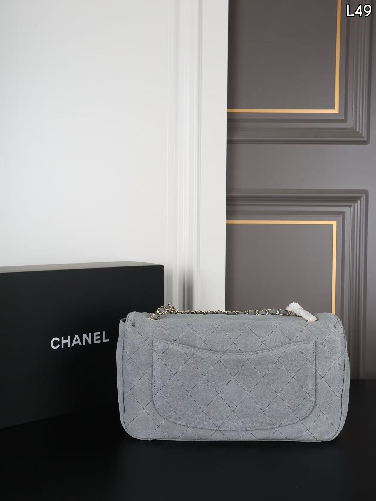 CHANEL ディアスキン チェーンバッグ【50％割引+送料無料】