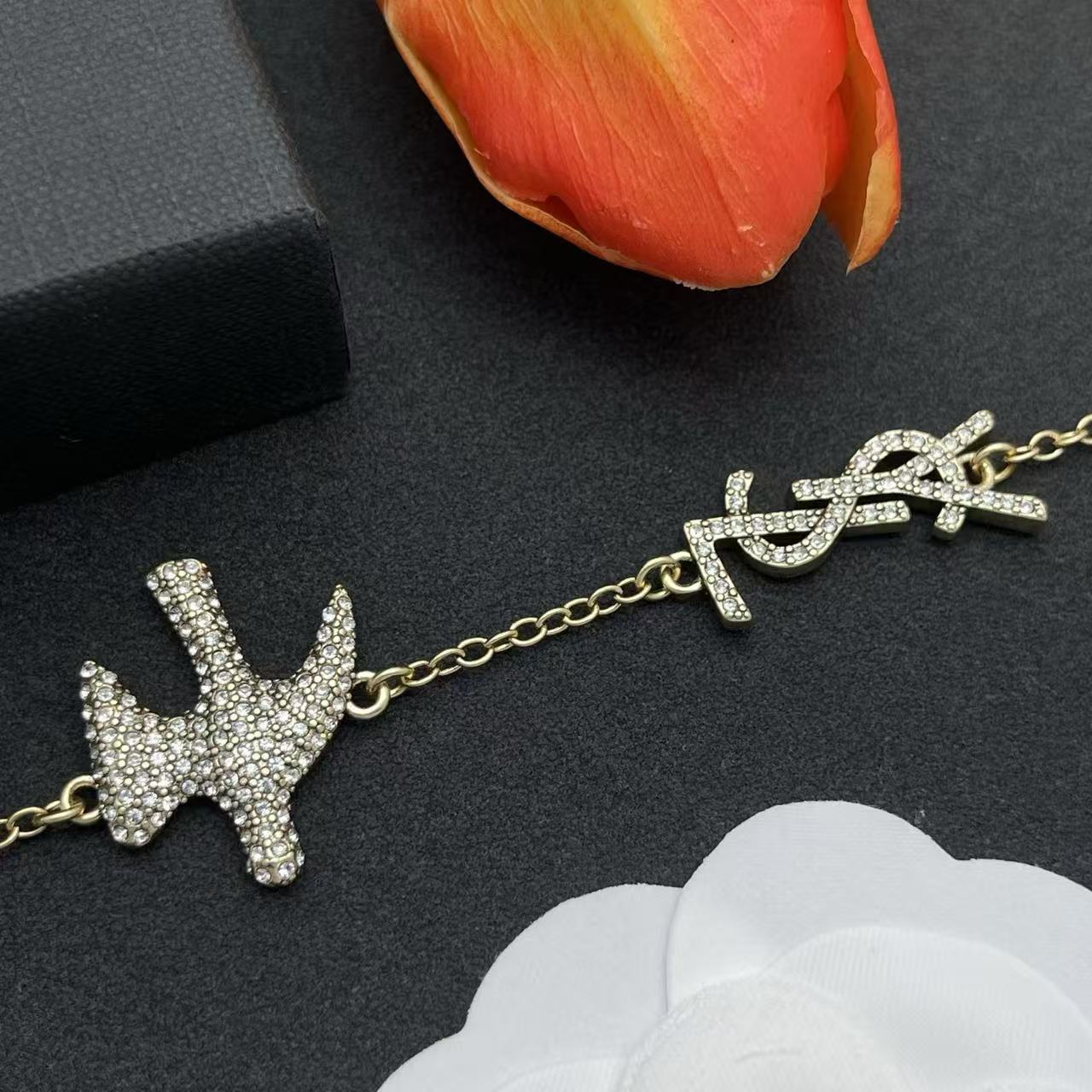 YSL ダイヤモンドブレスレット【50％割引+送料無料】