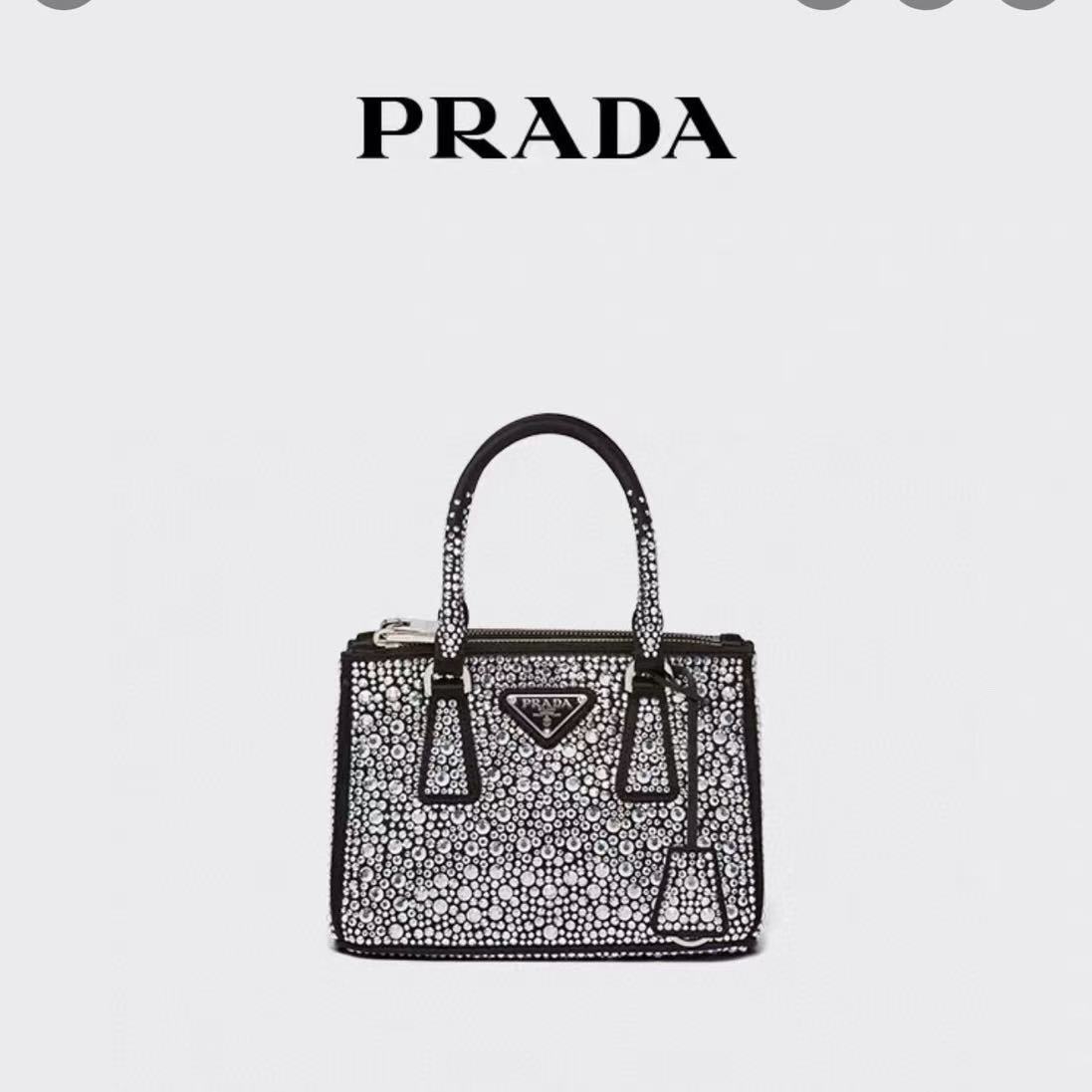PR4DA フルダイヤモンドハンドバッグ【50％割引+送料無料】