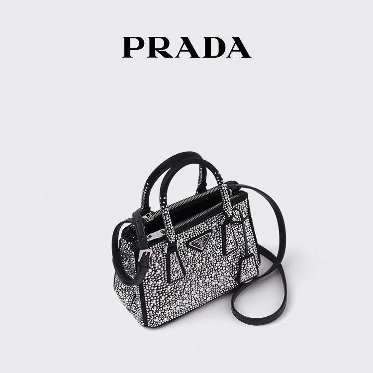 PR4DA フルダイヤモンドハンドバッグ【50％割引+送料無料】