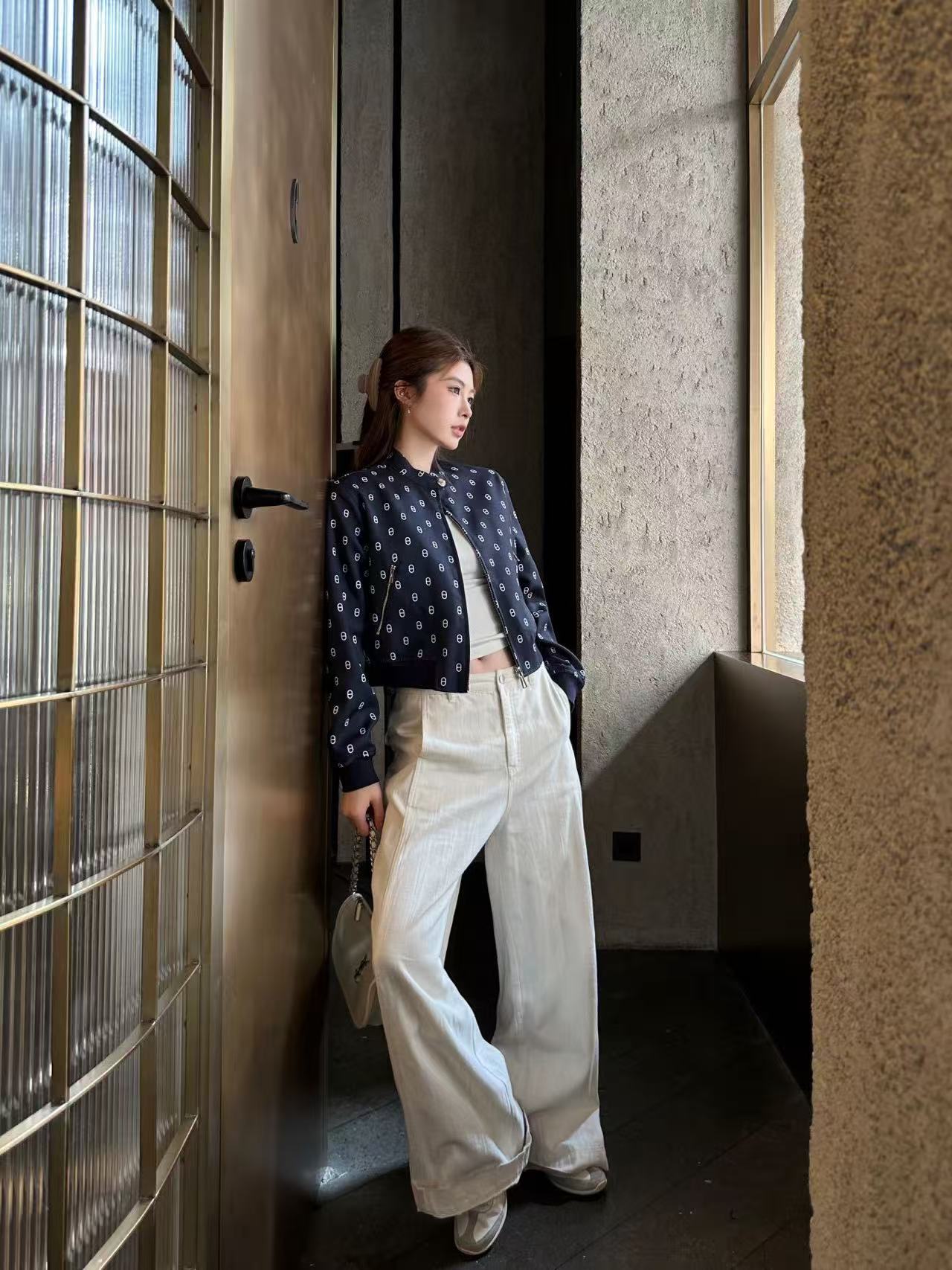 HERMES 両面プリントジャケット【50％割引+送料無料】