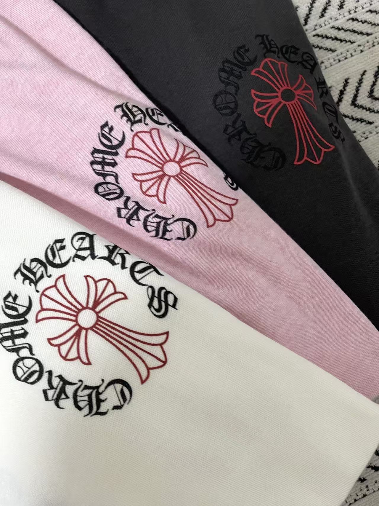 Chrome Hearts サンスクリット語長袖Tシャツ【50％割引+送料無料】