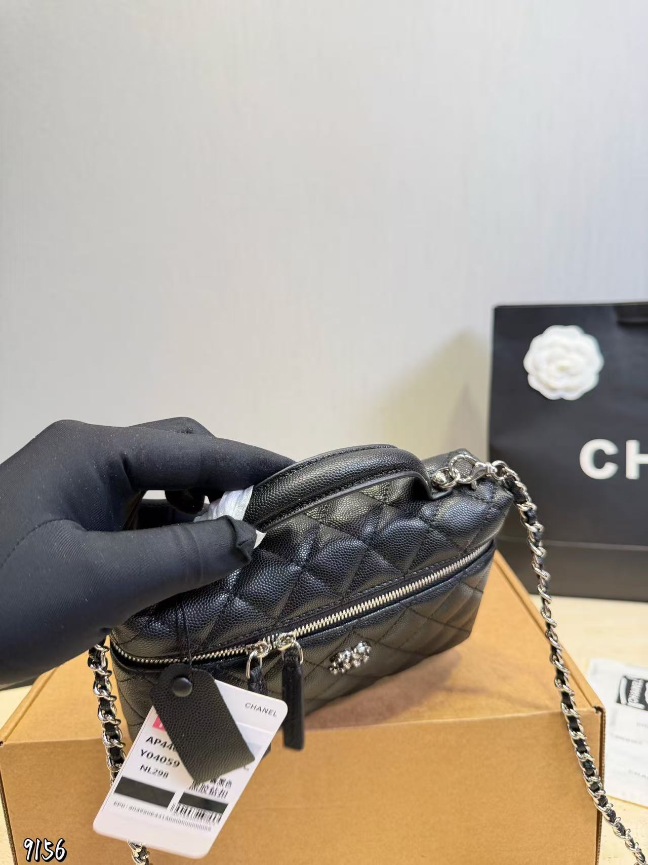 CHANE1 ダブルCチェーンハンドバッグ【50％割引+送料無料】