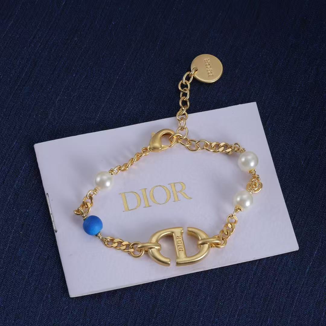 DI0R CDパールブレスレット【50％割引+送料無料】