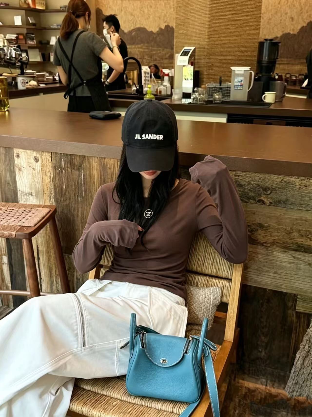 CHANE1 シンプルダブルC長袖Tシャツ【50％割引+送料無料】