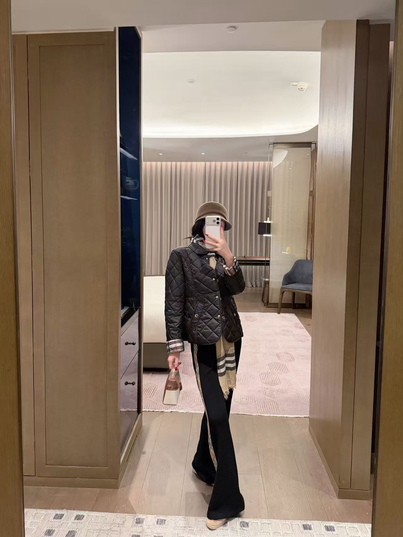 BURBERRY チェック柄 メタルボタン ジャケット【50％割引+送料無料】