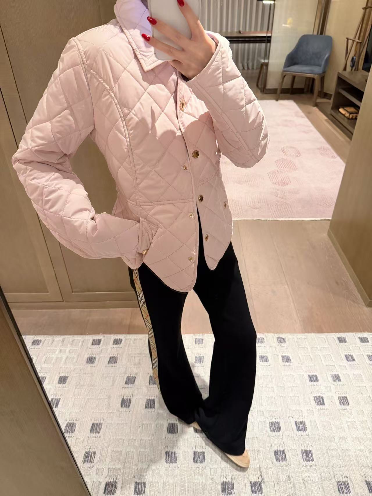 BURBERRY チェック柄 メタルボタン ジャケット【50％割引+送料無料】