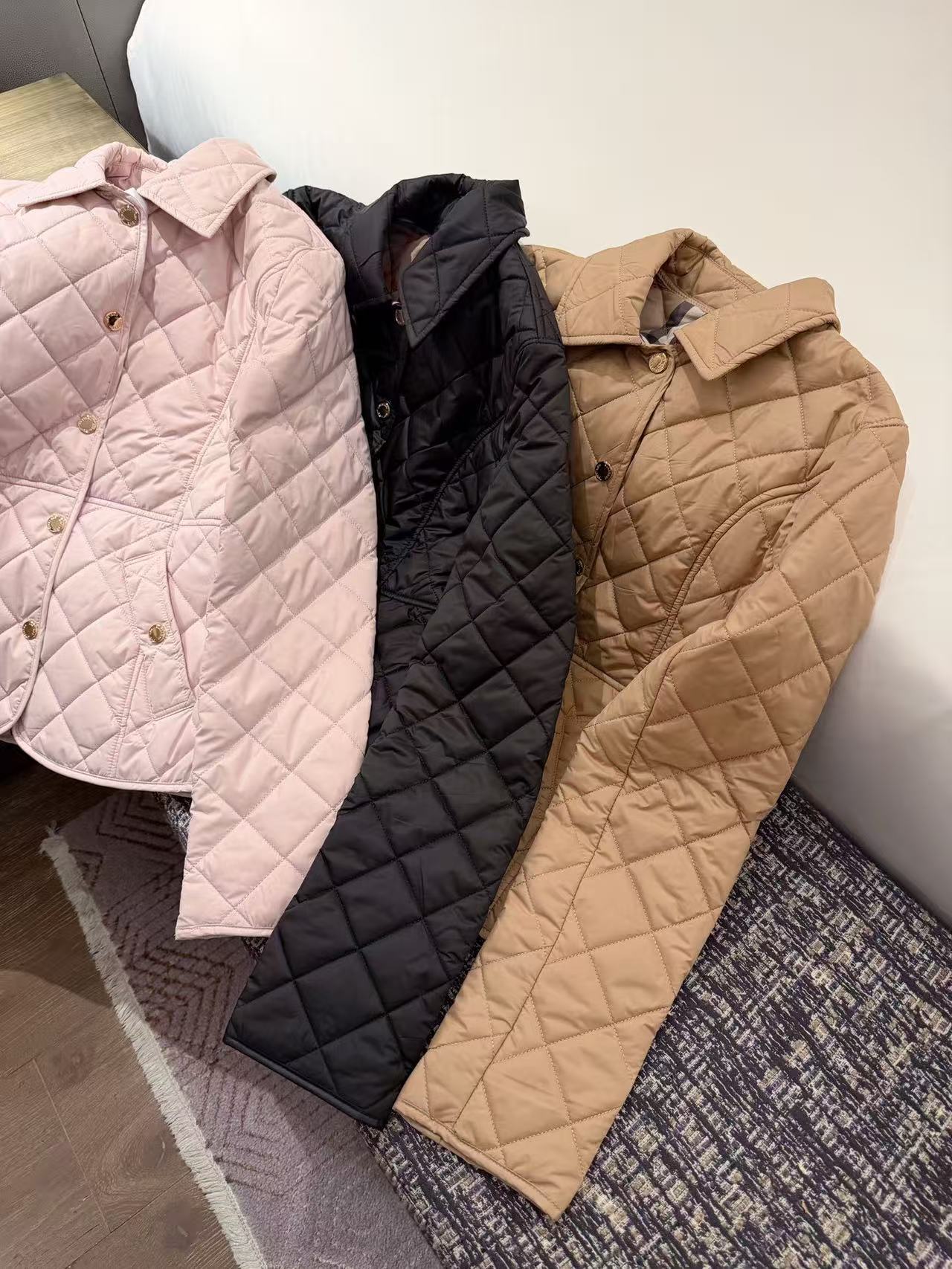 BURBERRY チェック柄 メタルボタン ジャケット【50％割引+送料無料】
