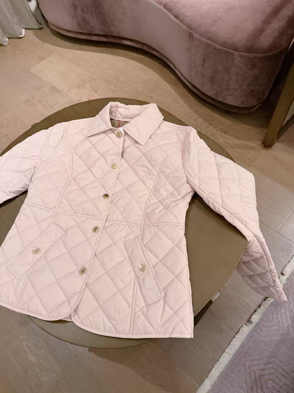 BURBERRY チェック柄 メタルボタン ジャケット【50％割引+送料無料】