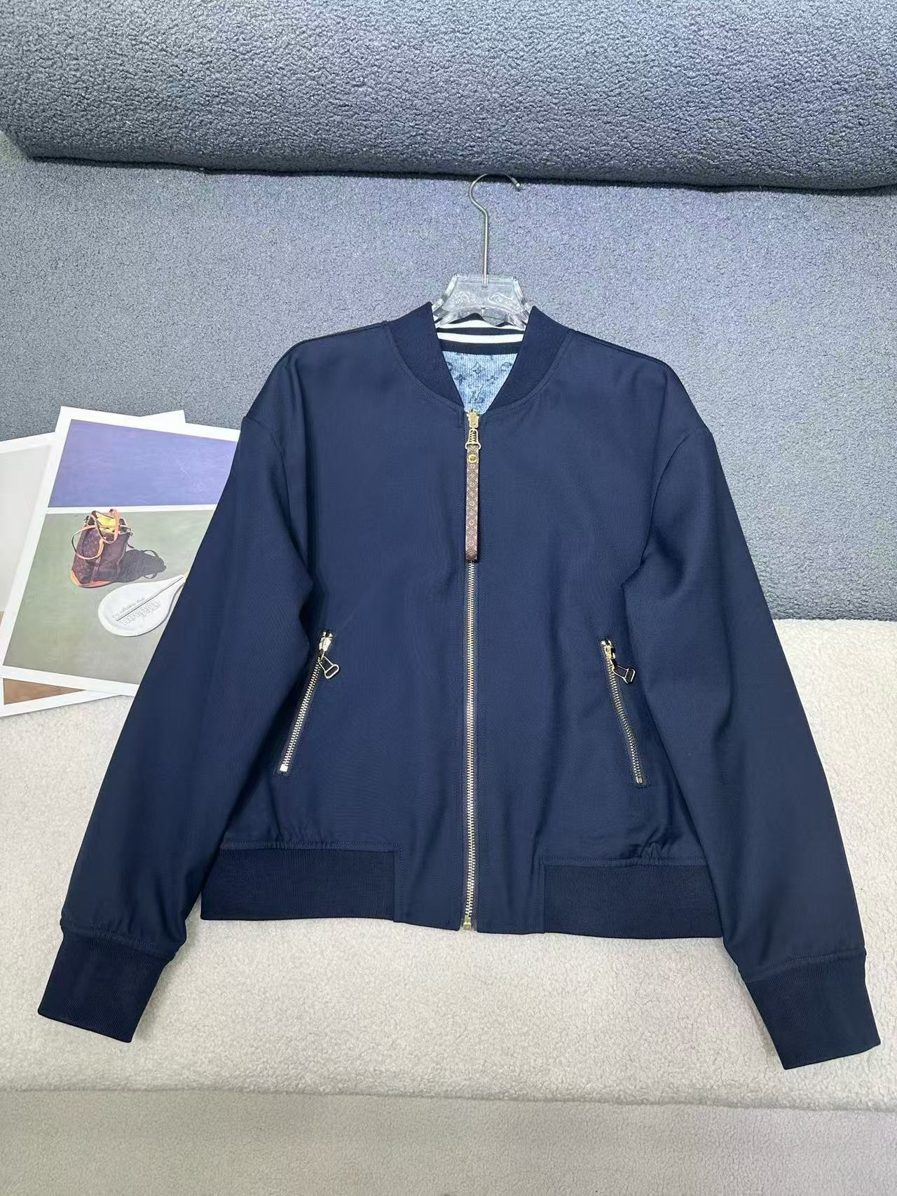 DIOR 高品質両面プリント・ジップアップジャケット【50％割引+送料無料】