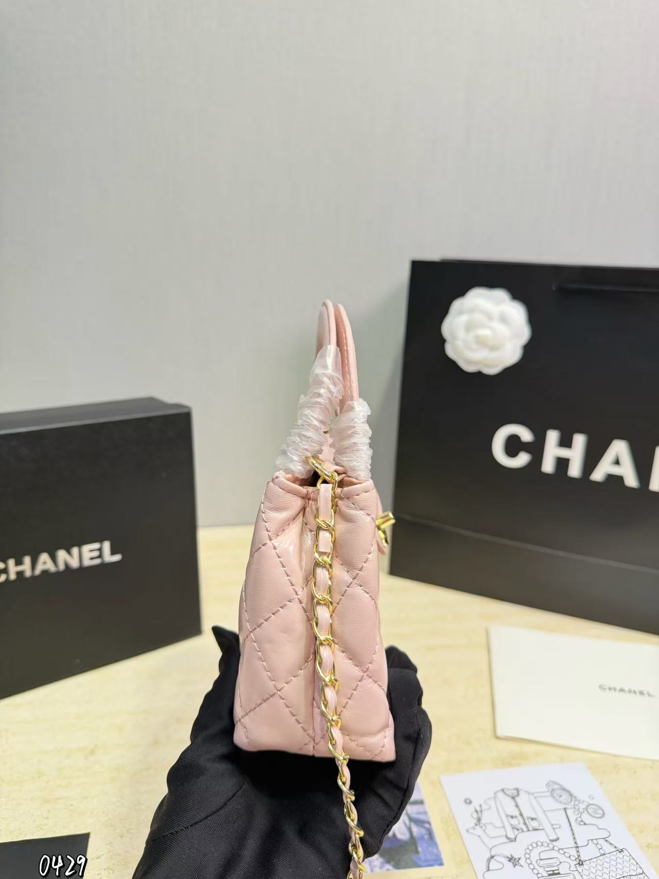 CHANE1 チェーンハンドバッグ【50％割引+送料無料】