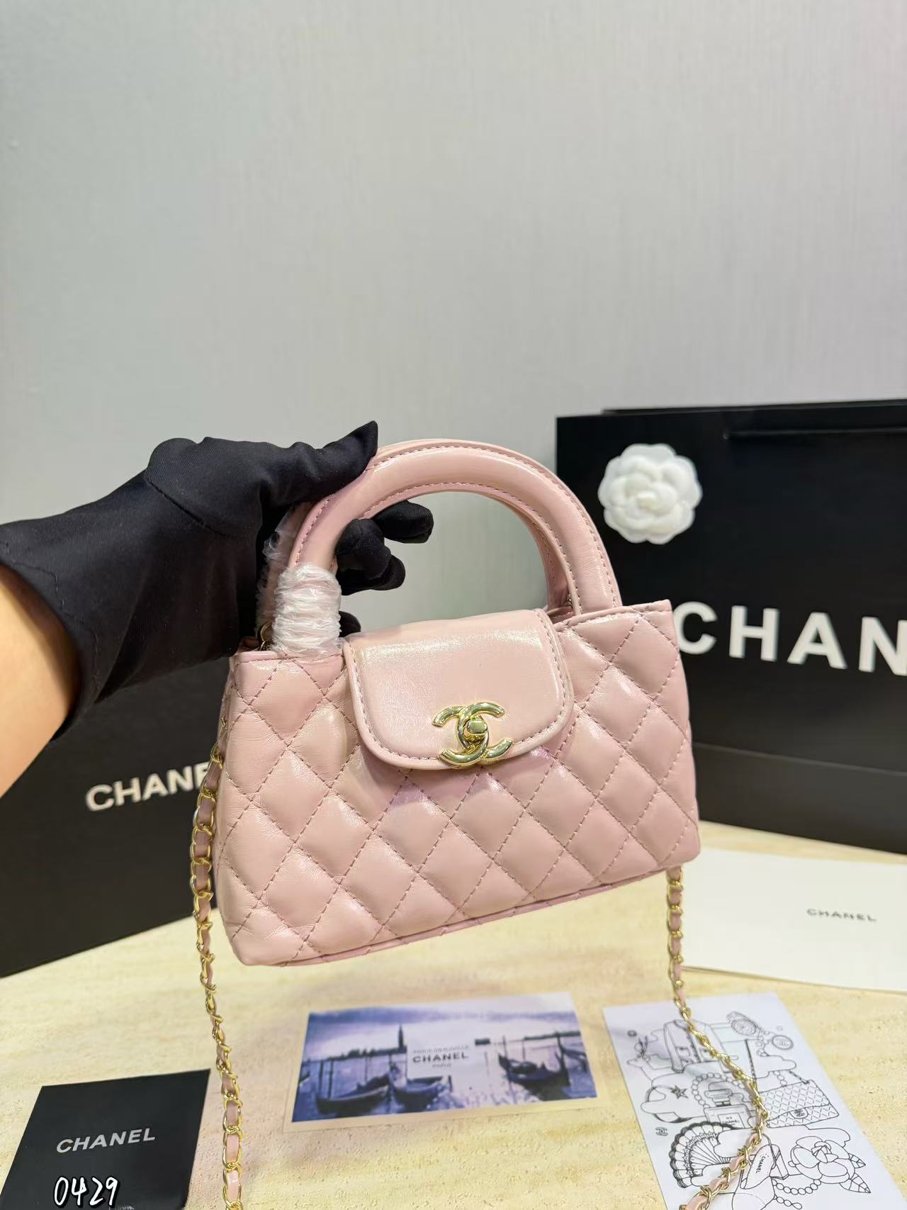 CHANE1 チェーンハンドバッグ【50％割引+送料無料】