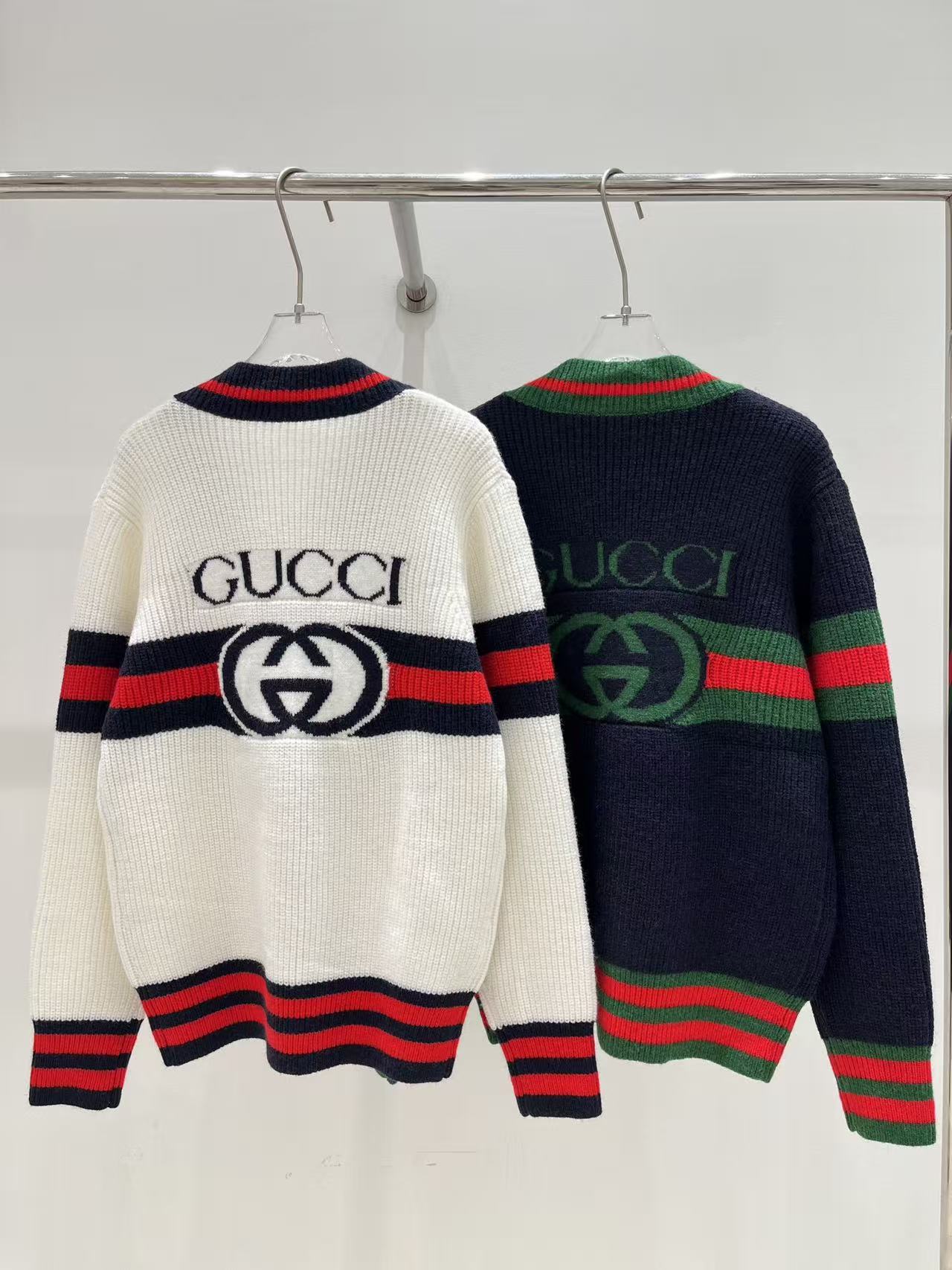 GUCCI カラーウールカーディガン【50％割引+送料無料】