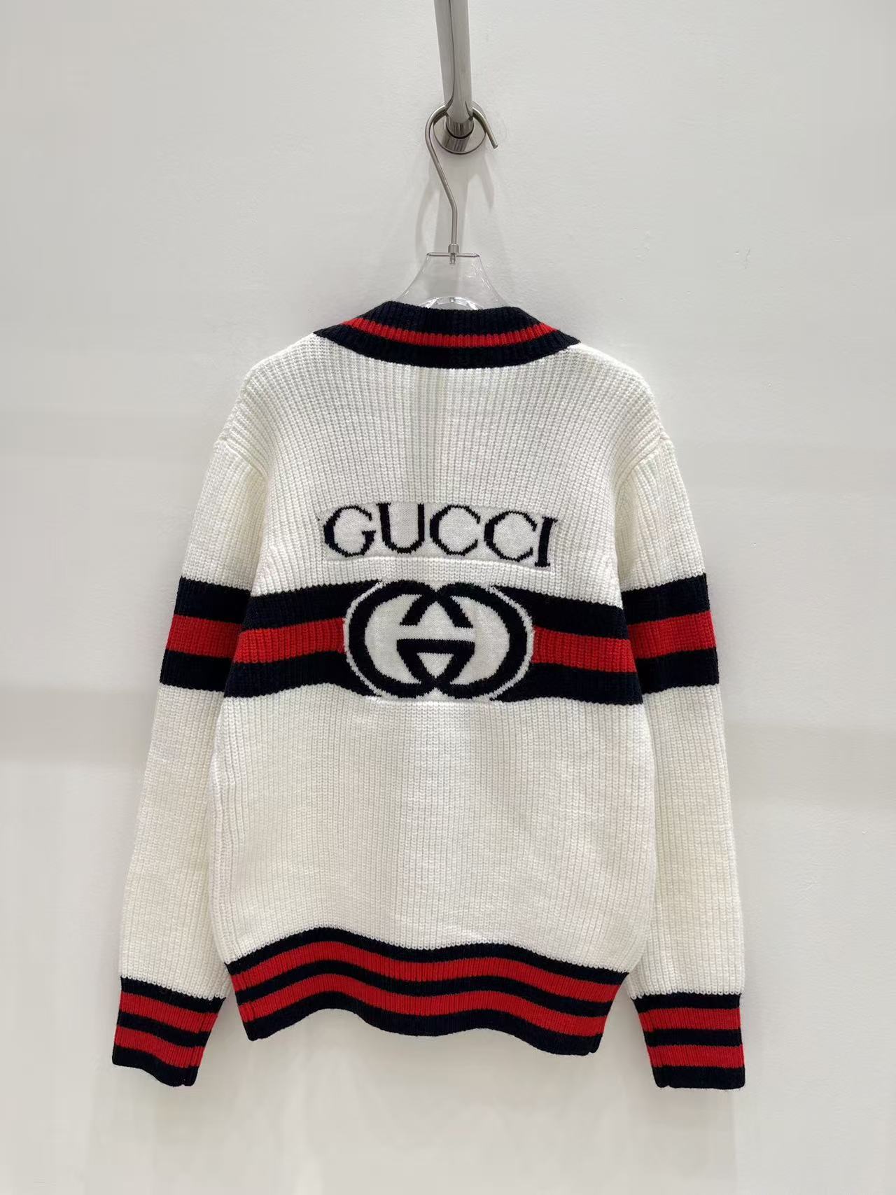 GUCCI カラーウールカーディガン【50％割引+送料無料】