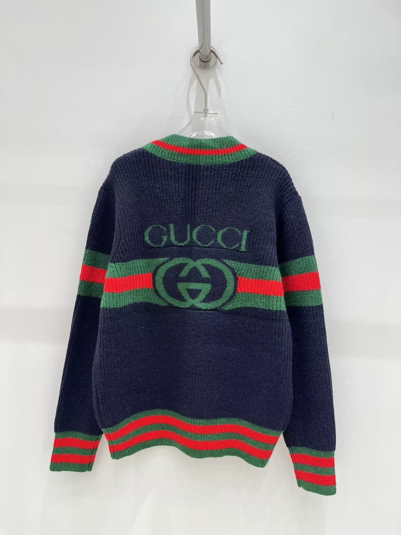 GUCCI カラーウールカーディガン【50％割引+送料無料】