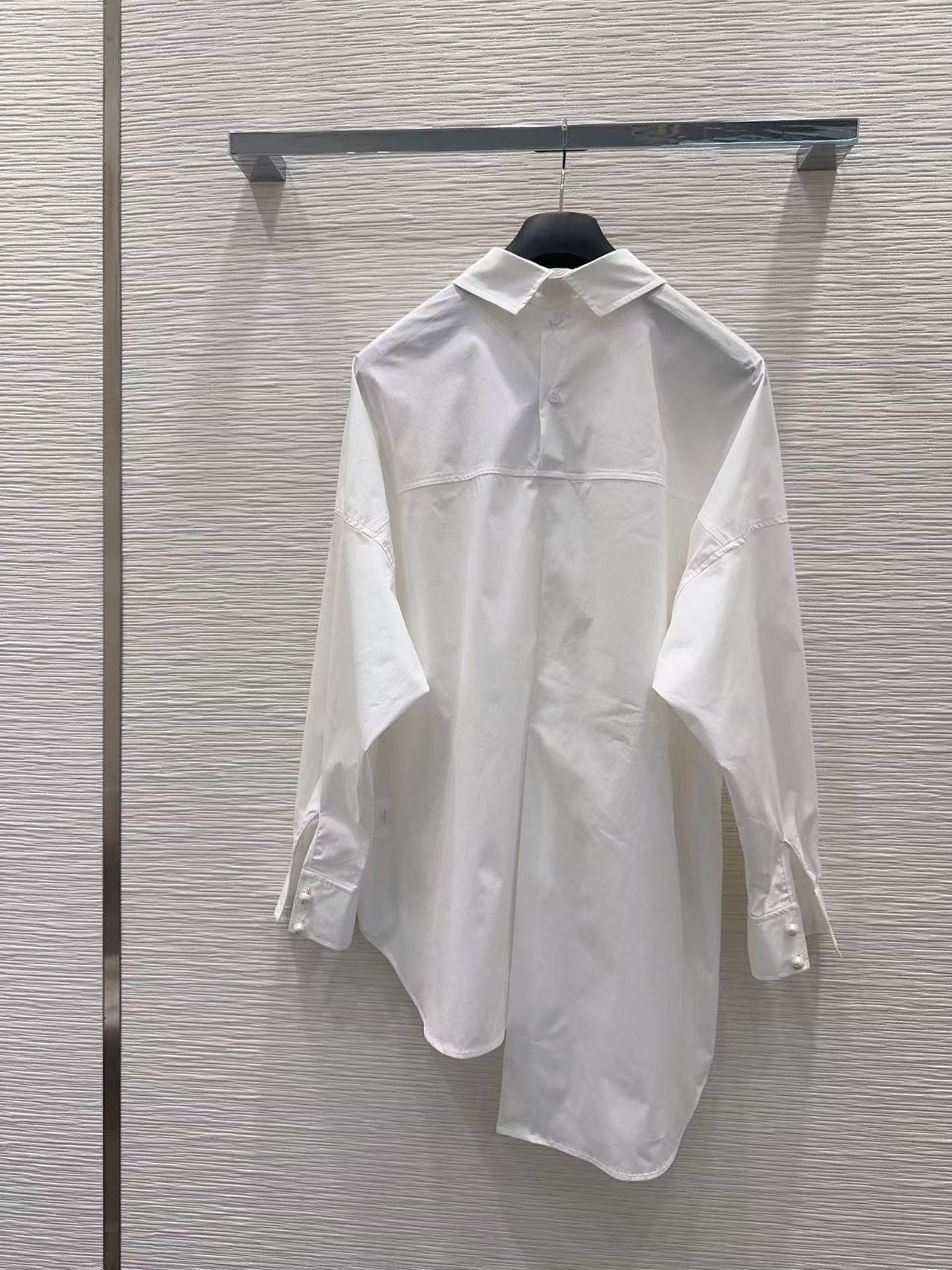 DIOR アシンメトリーシャツ【50％割引+送料無料】