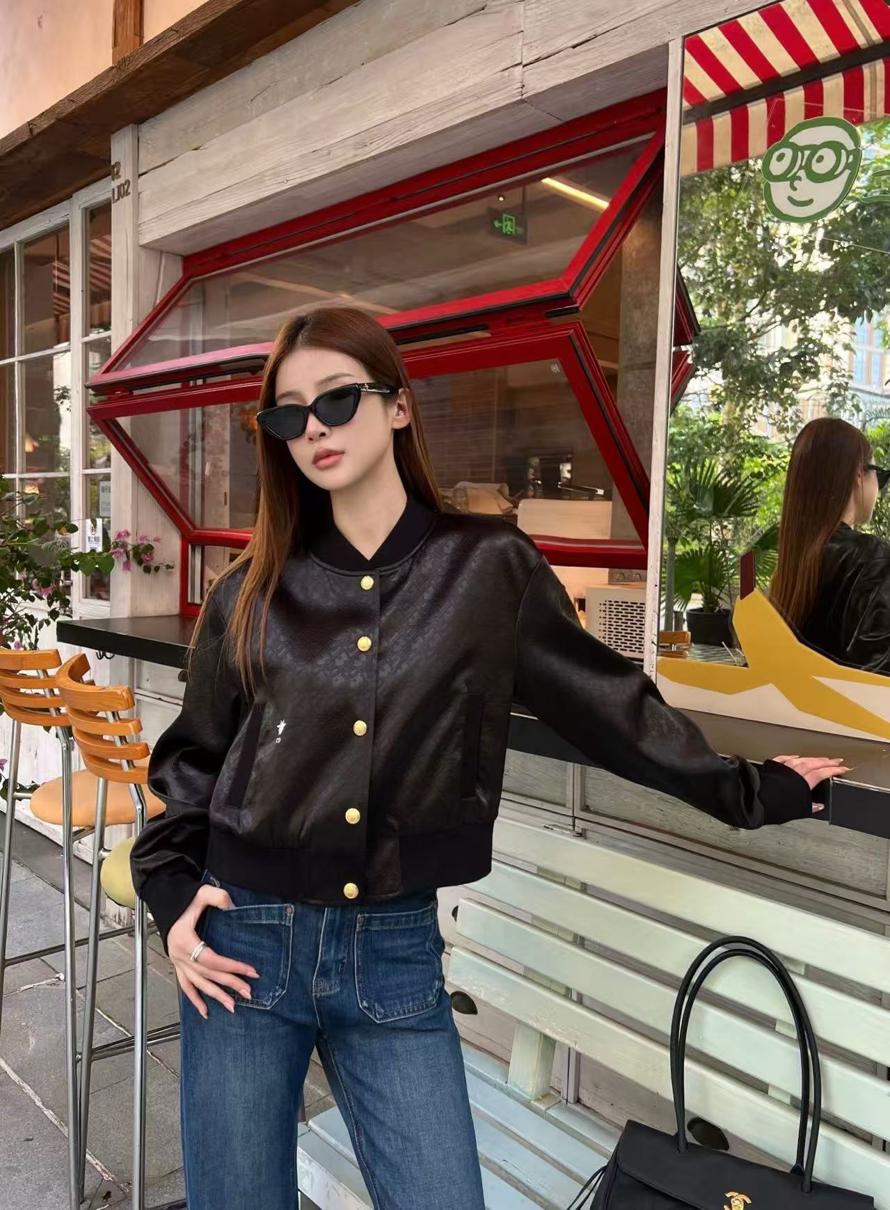 DIOR ジャカード ボタンジャケット【50％割引+送料無料】