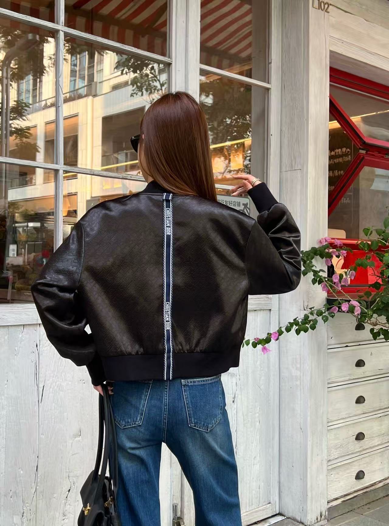 DIOR ジャカード ボタンジャケット【50％割引+送料無料】