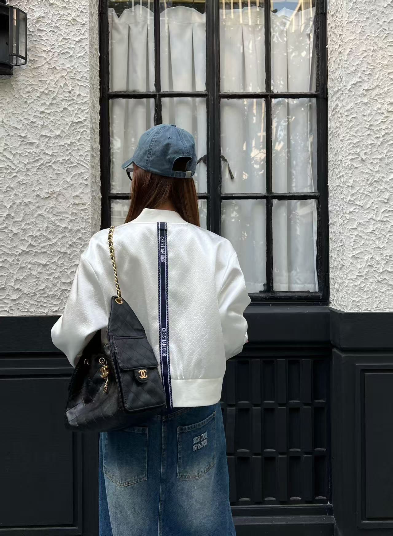 DIOR ジャカード ボタンジャケット【50％割引+送料無料】