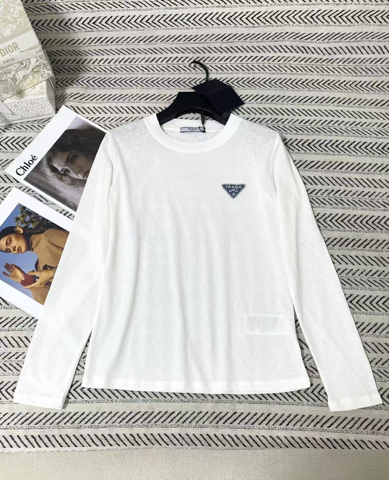PR4DA トライアングルロゴ長袖Tシャツ【50％割引+送料無料】