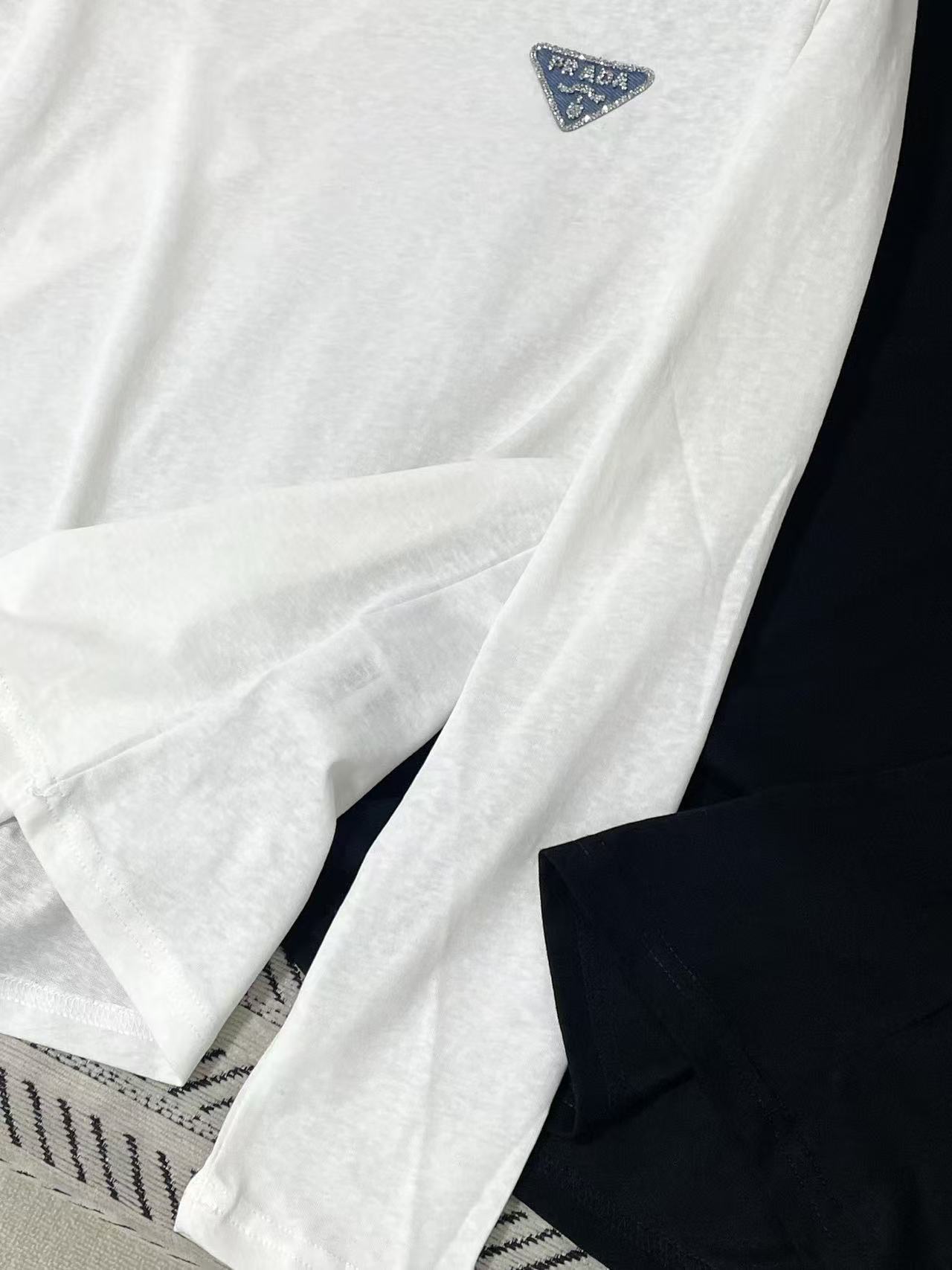 PR4DA トライアングルロゴ長袖Tシャツ【50％割引+送料無料】
