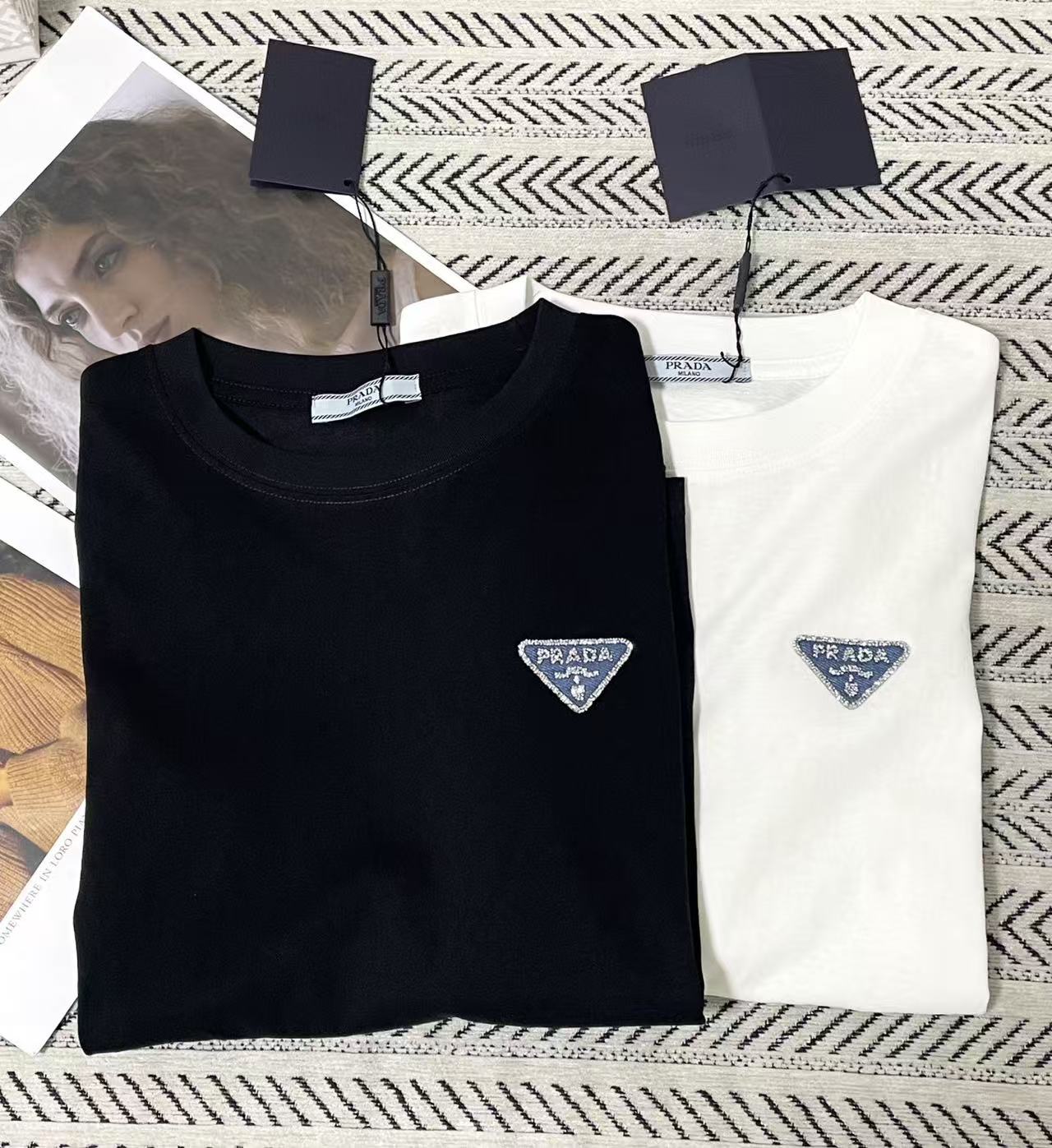 PR4DA トライアングルロゴ長袖Tシャツ【50％割引+送料無料】