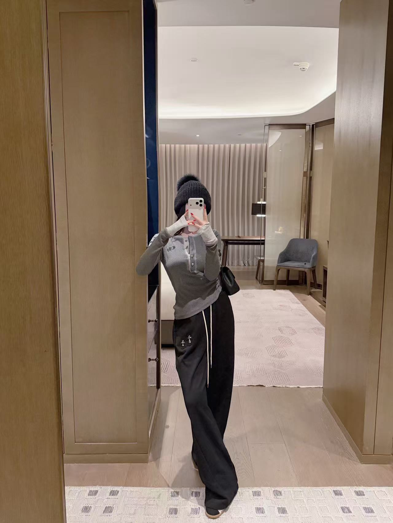 Chrome Hearts レースアップカジュアルパンツ【50％割引+送料無料】