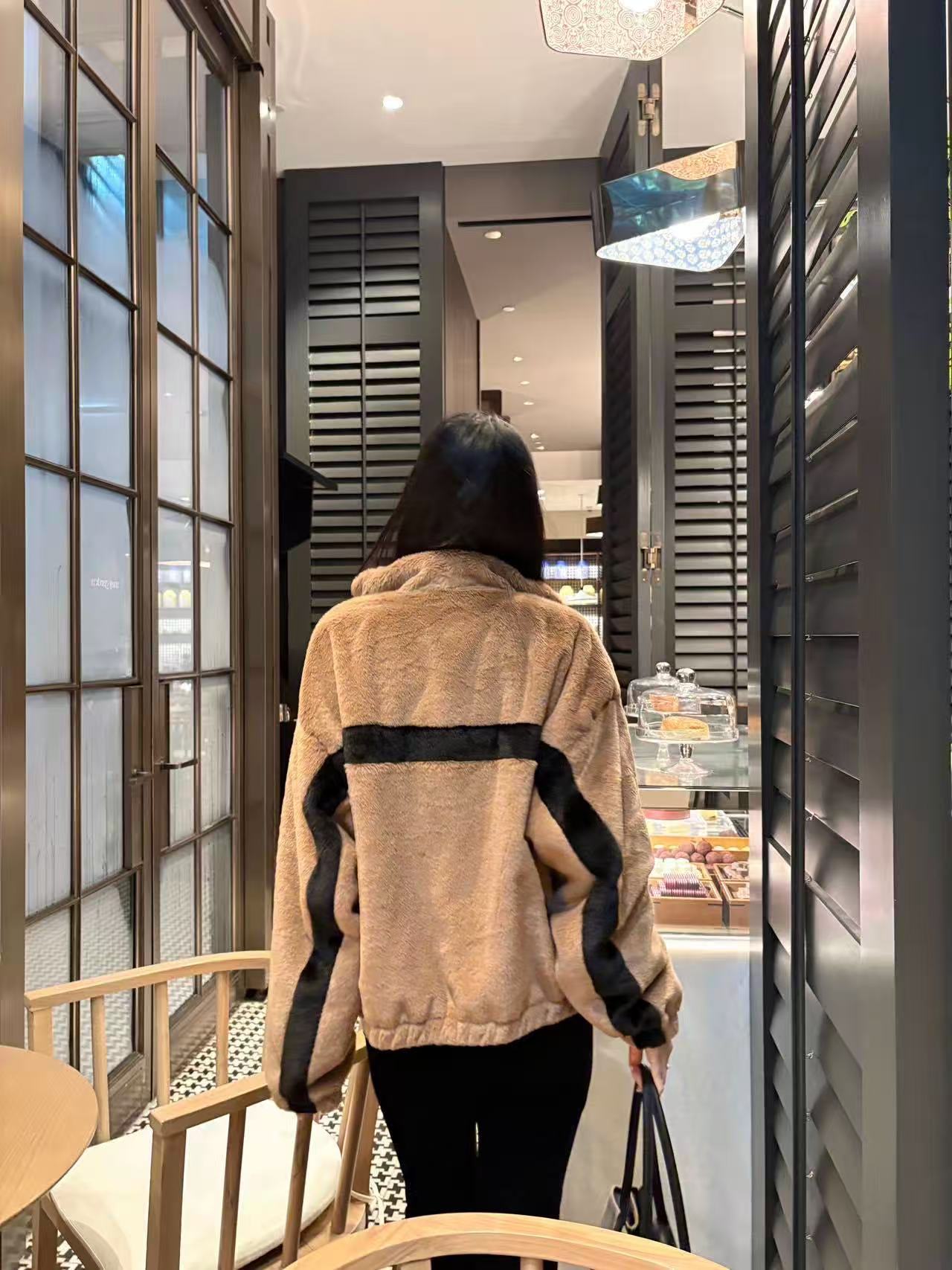 YSLのカラーブロックウールコート【50％割引+送料無料】