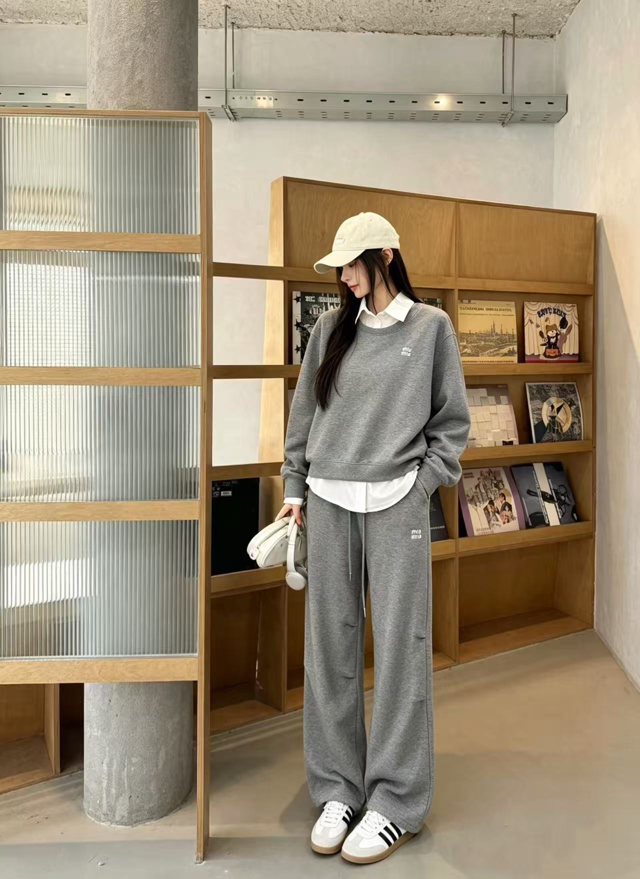M1UM1U パーカー＋パンツ ツーピースセット【50％割引+送料無料】