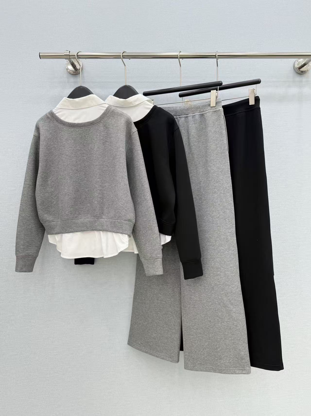 M1UM1U パーカー＋パンツ ツーピースセット【50％割引+送料無料】