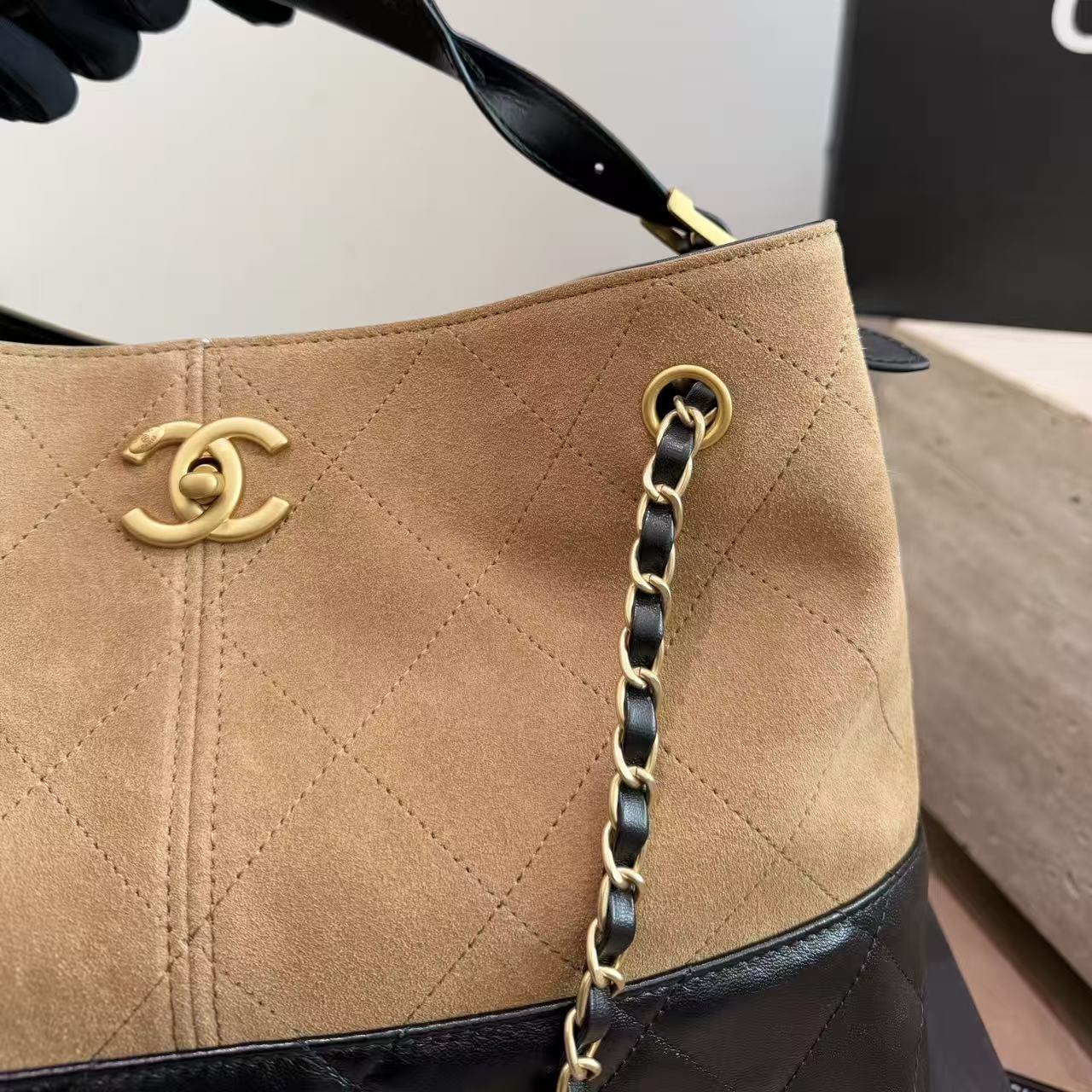 CHANEL ディアスキン チェーンバッグ【50％割引+送料無料】