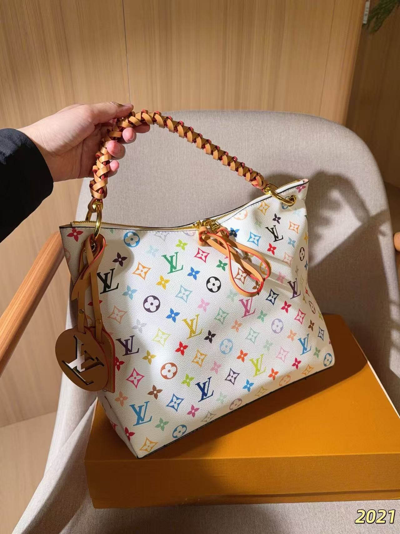 LV カラフルなトートバッグ【50％割引+送料無料】