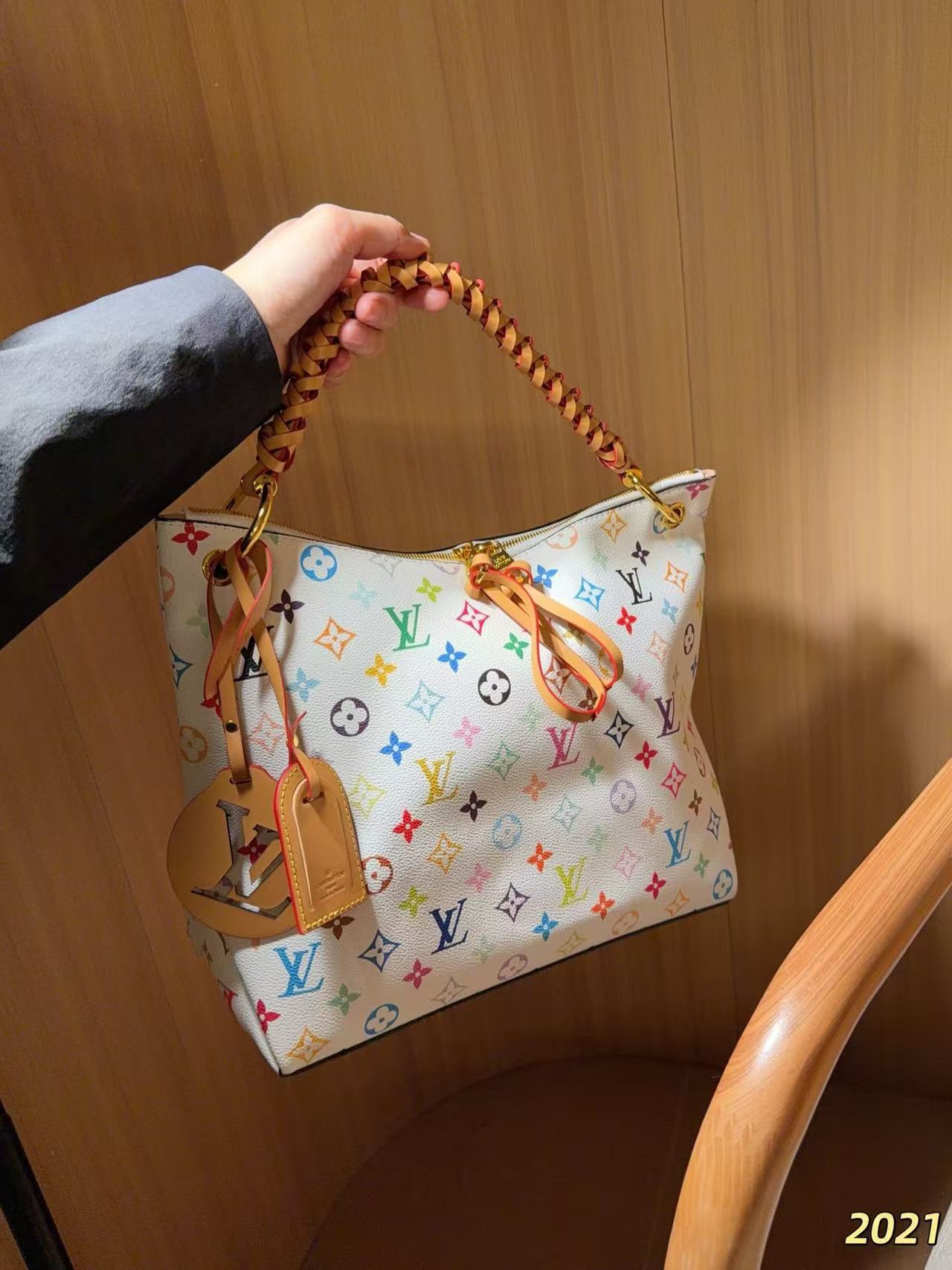 LV カラフルなトートバッグ【50％割引+送料無料】
