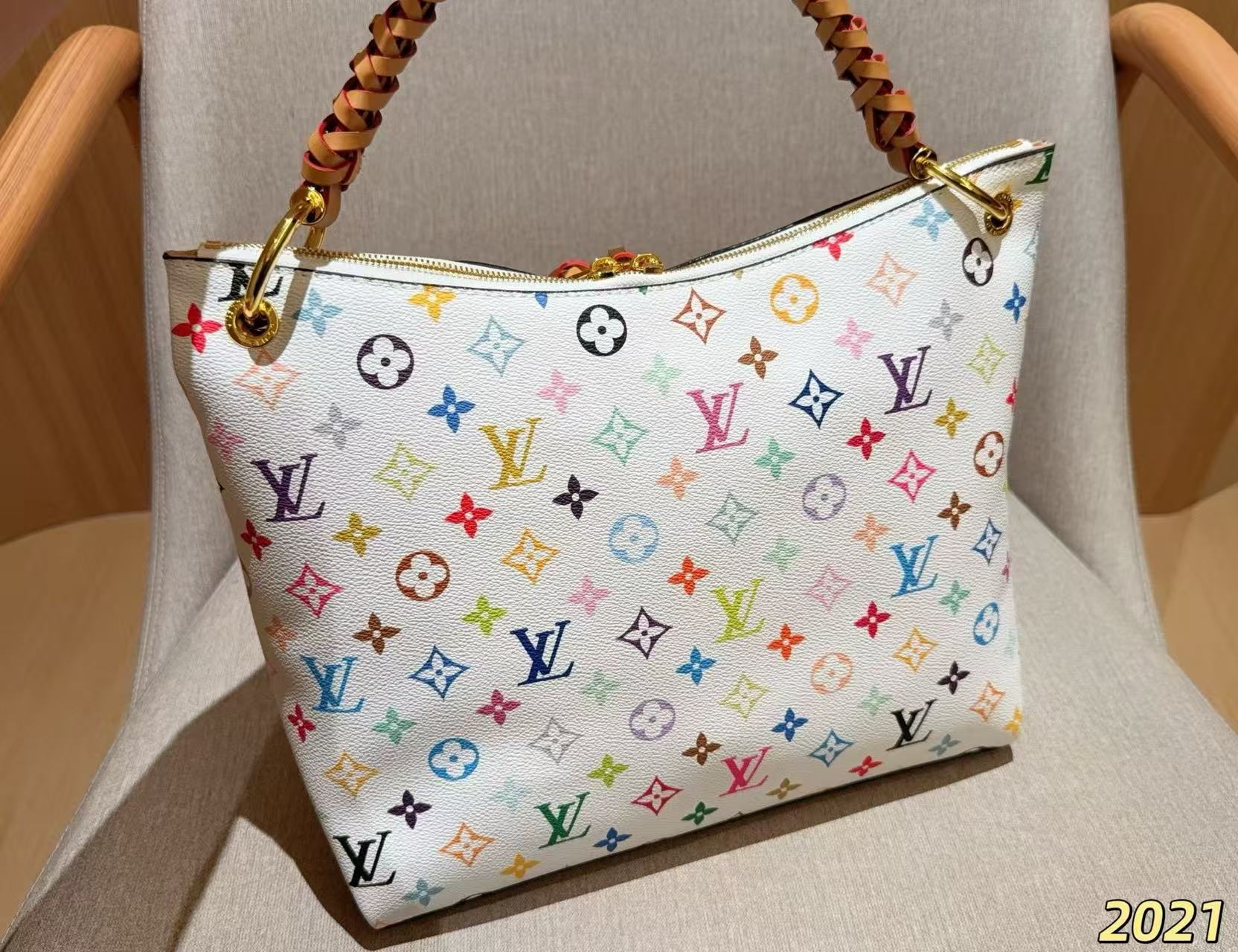 LV カラフルなトートバッグ【50％割引+送料無料】