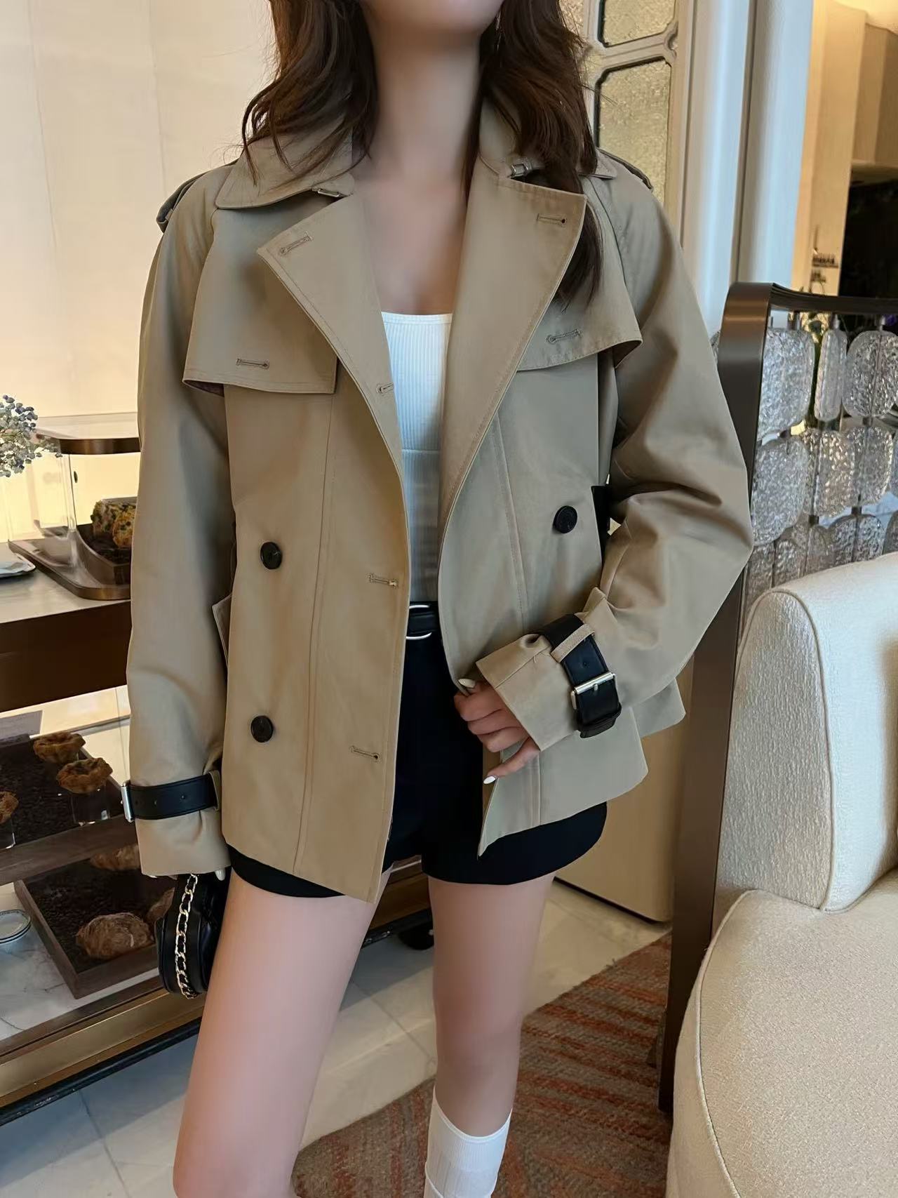DIOR ダブルブレスト トレンチコート【50％割引+送料無料】